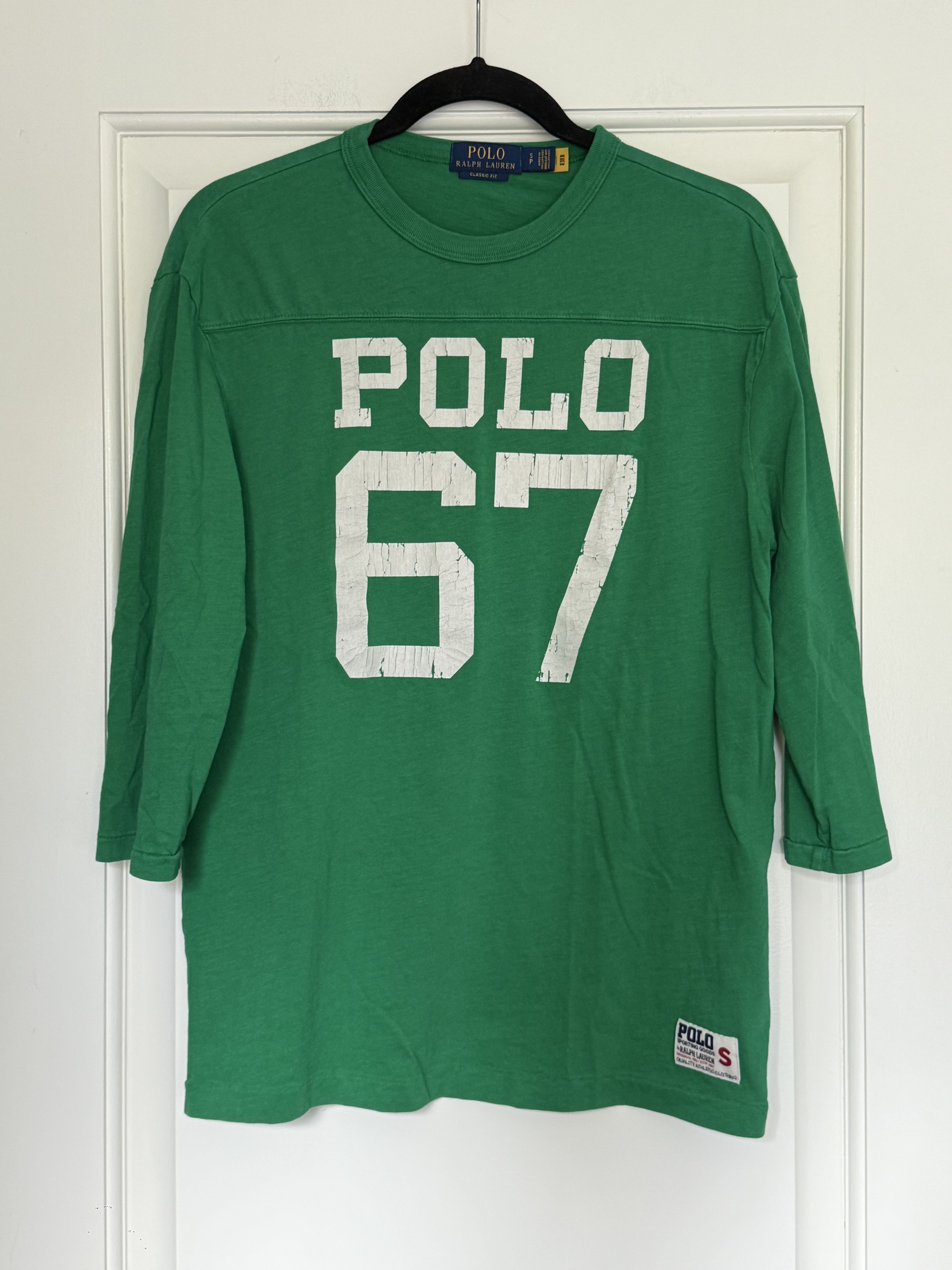 Polo Ralph Lauren Polo Ralph Lauren Cotton Jersey Size US S / EU 44-46 / 1 - 1 Thumbnail