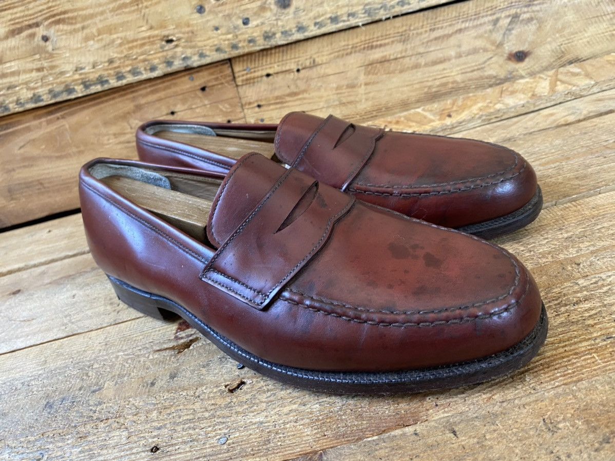 Crockett & Jones Crockett and jones Boston penny leather loafers sz Uk8G Size US 9 / EU 42 - 10 Thumbnail