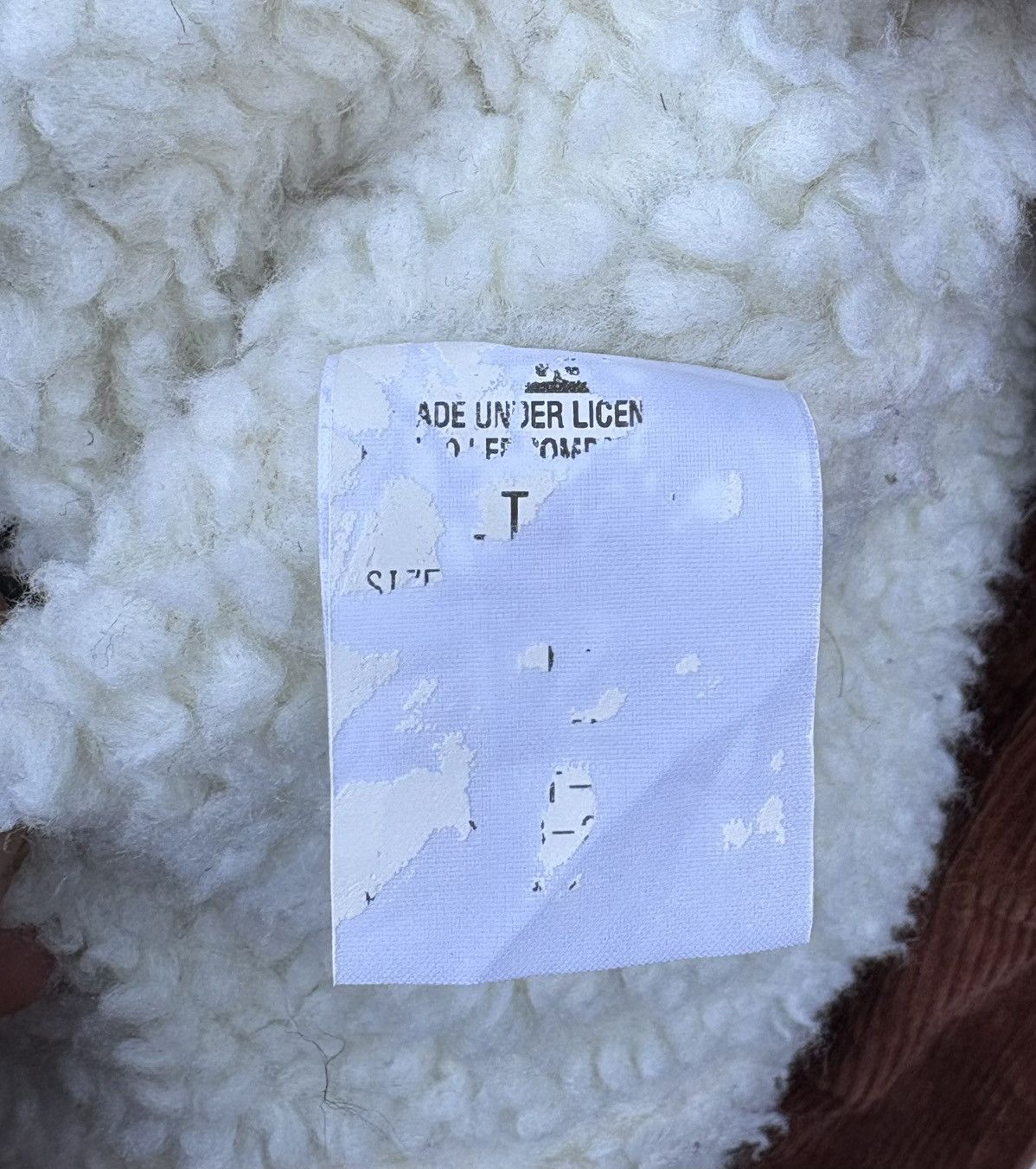 Lee Lee Storm Rider Corduroy Sherpa Lining Faded Sleeve Jacket Size US S / EU 44-46 / 1 - 11 Thumbnail