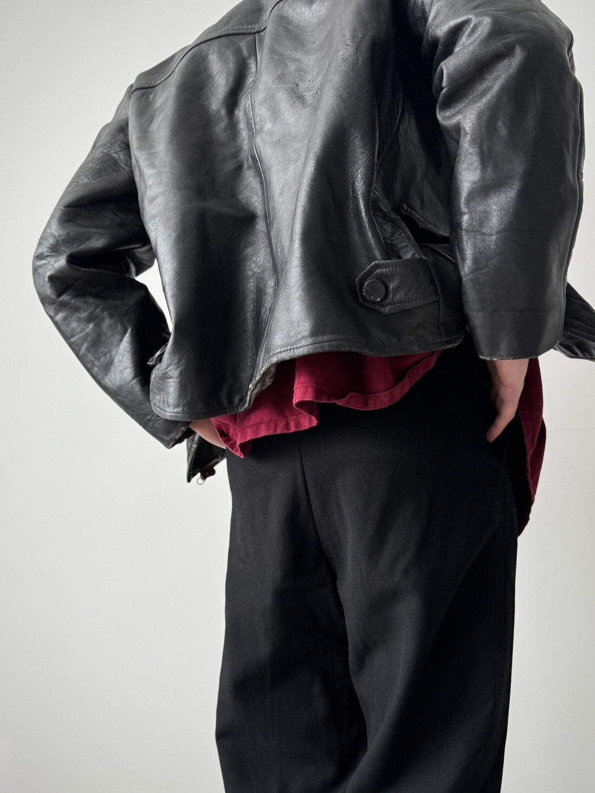 Vintage Vintage 1960s Mongolian 'WICO' Zip Leather Jacket Size US M / EU 48-50 / 2 - 2 Thumbnail