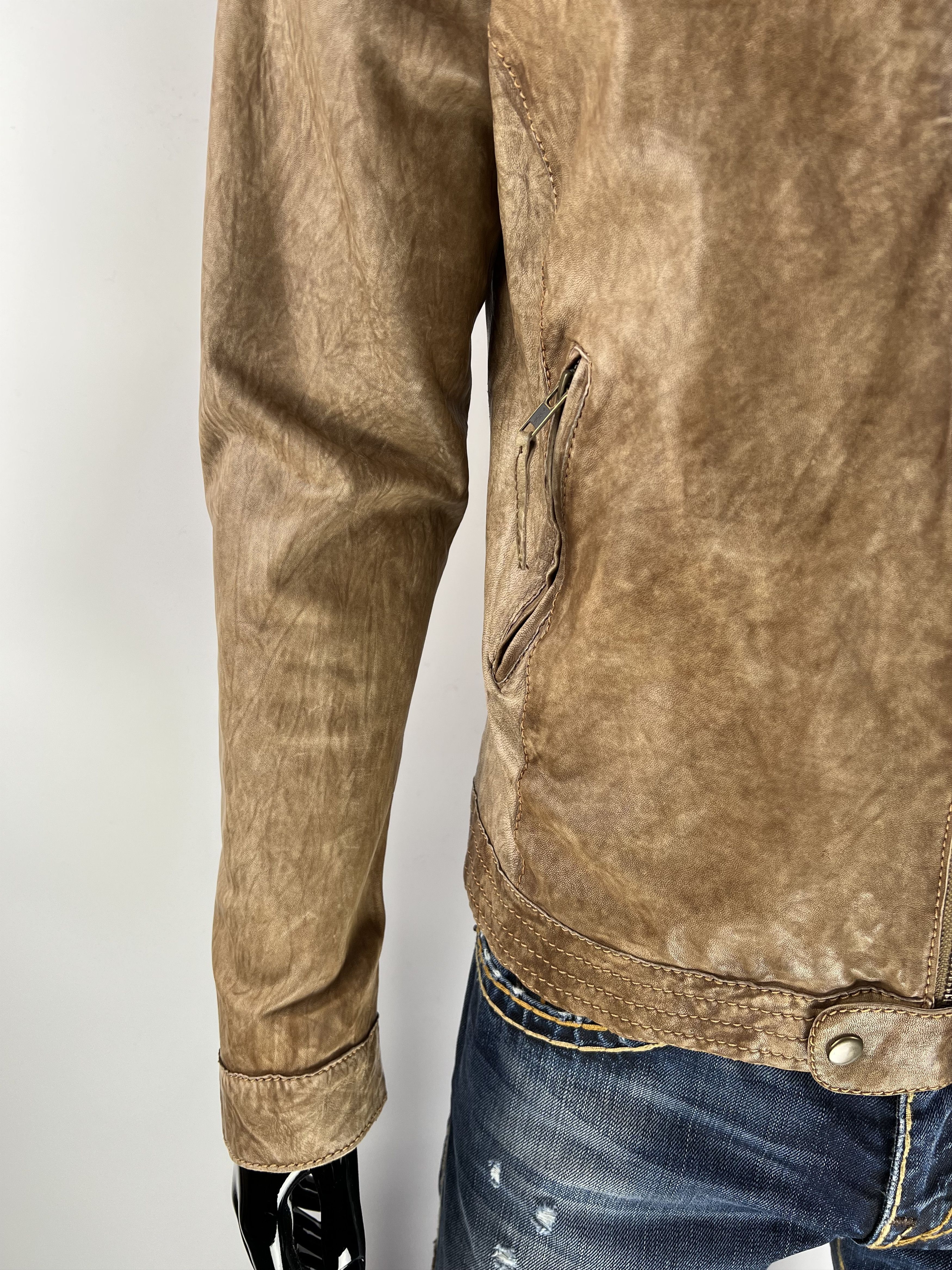 Formula 1 Rare Porsche Design Drivers Selection Men's Leather Jacket L Size US L / EU 52-54 / 3 - 6 Thumbnail