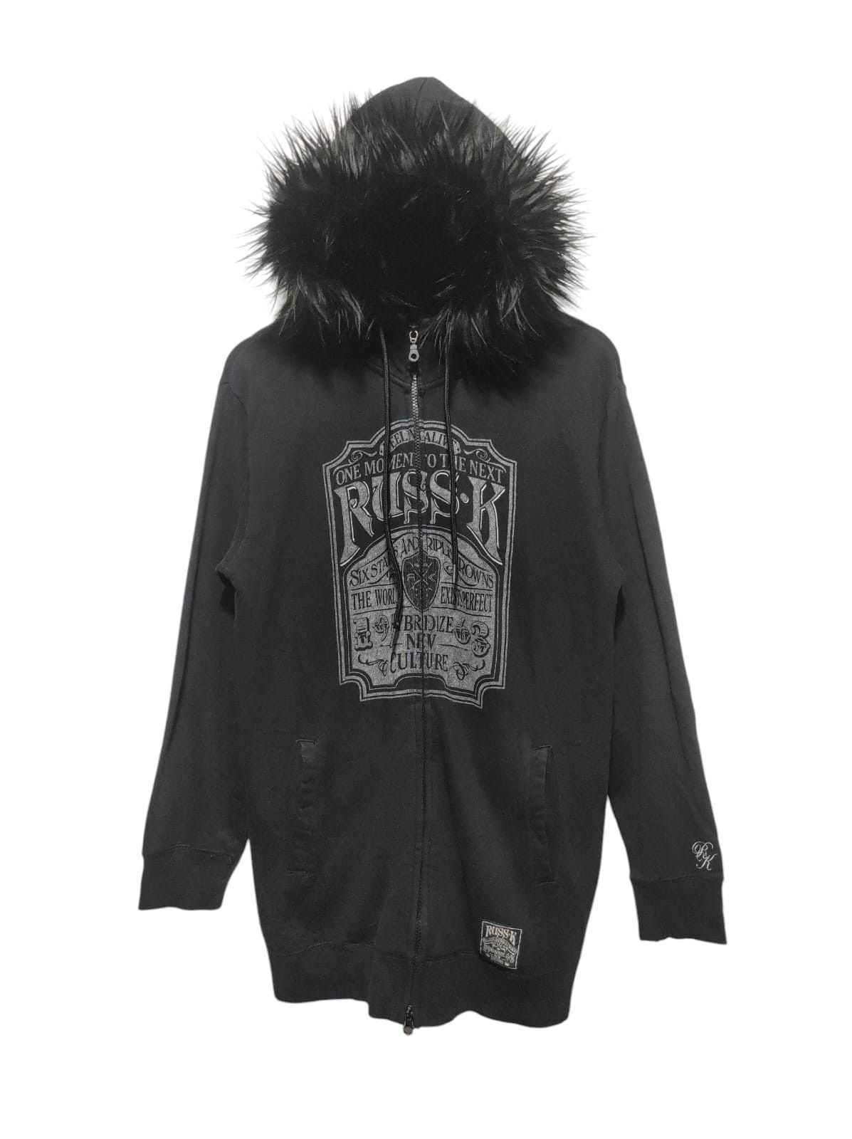Hysteric Glamour Russ.k Double Zip Fur Hoodie if6was9 LGB style Size US M / EU 48-50 / 2 - 2 Thumbnail