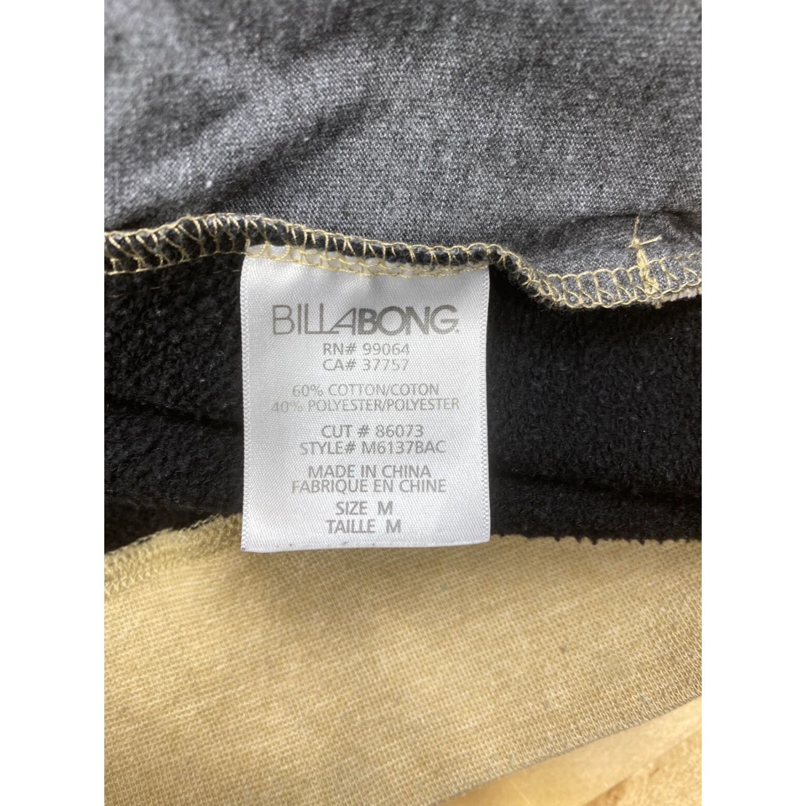 Billabong Billabong Sweatshirt Pullover M Gray Casual Men Size US M / EU 48-50 / 2 - 4 Thumbnail