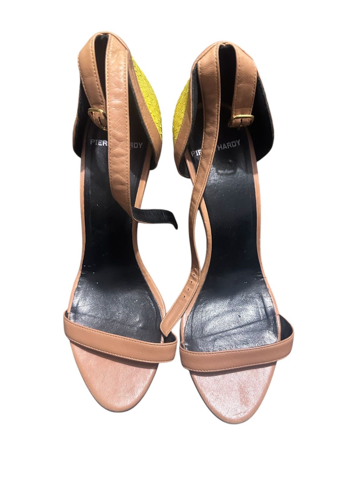 Pierre Hardy Neon Sandals Heel Size US 7.5 / IT 37.5 - 3 Thumbnail