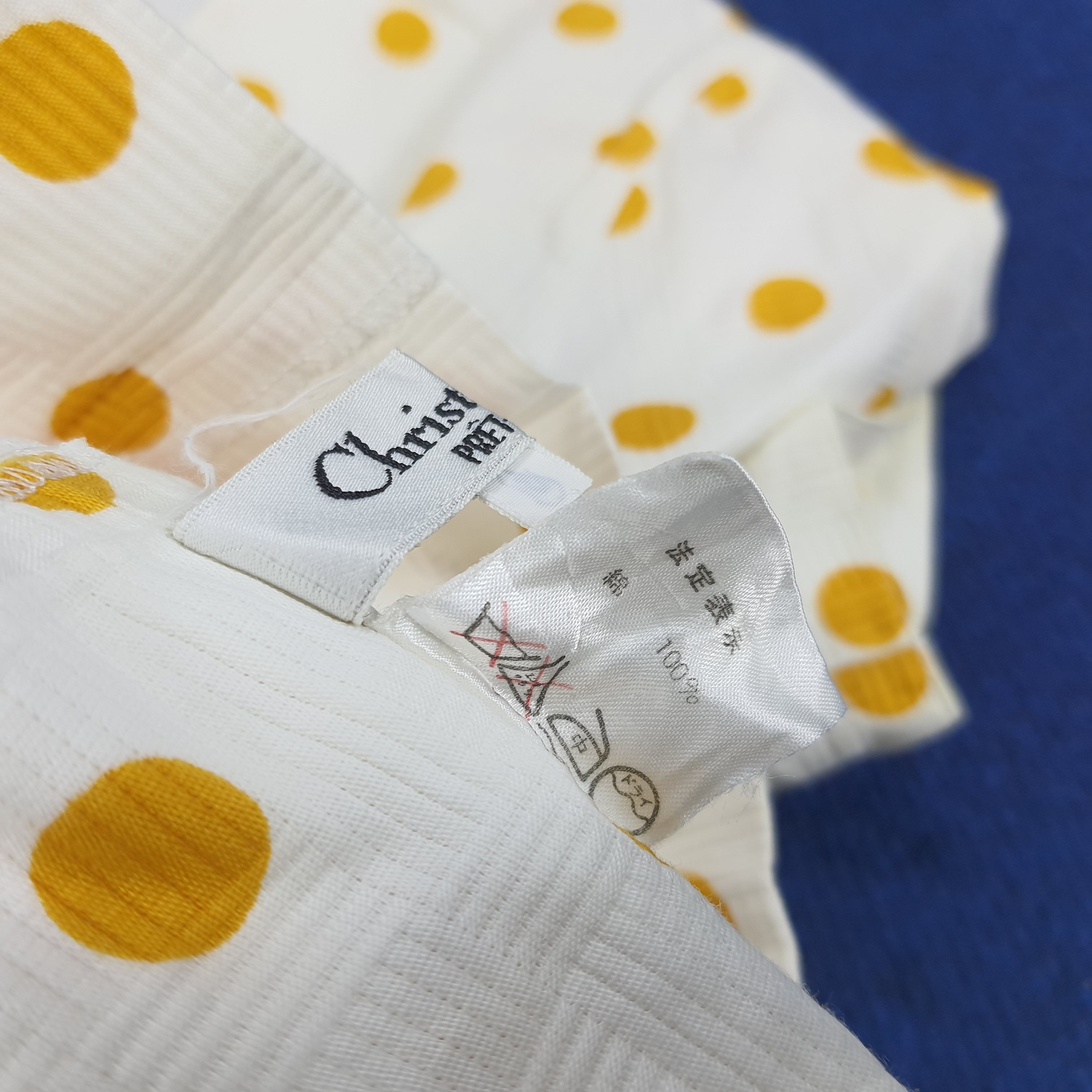 Christian Dior Monsieur × Vintage Vintage Christian Dior Pret A Porter Polka Dot Blouses Size S / US 4 / IT 40 - 5 Thumbnail