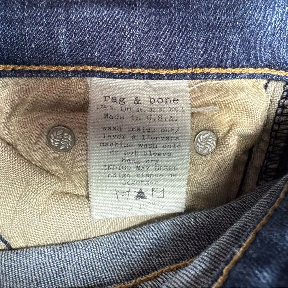 Rag & Bone rag & bone The Skinny Jeans in Preston Size 26 Size 26" / US 2 / IT 38 - 7 Thumbnail