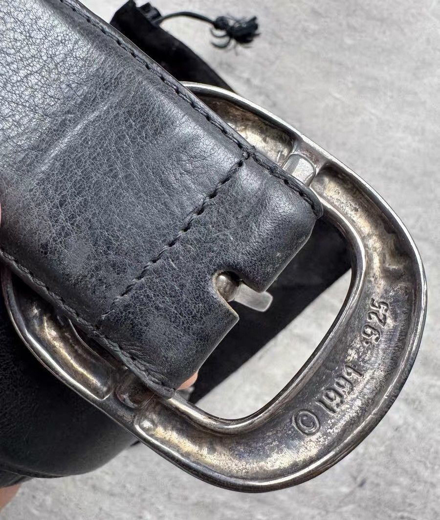 Chrome Hearts Chrome Hearts Gunslinger Round Tip Gunner Belt, Black Size ONE SIZE - 3 Thumbnail