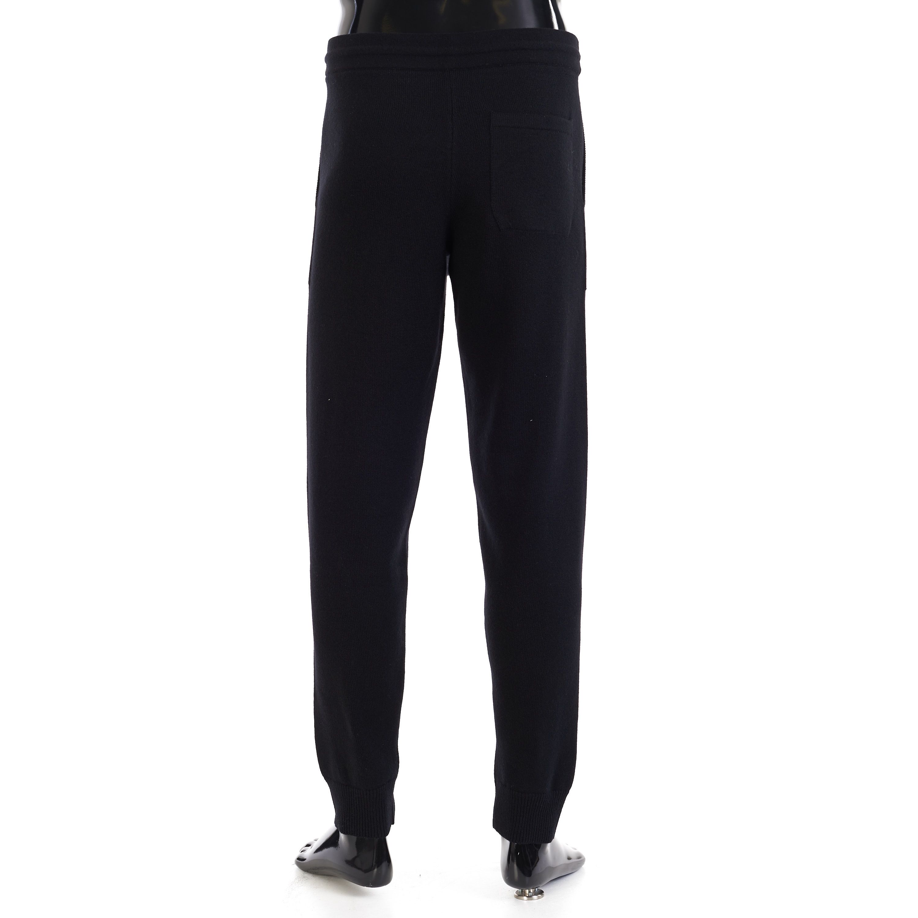 Brioni Black Jogger Pants - Cashmere, Relax Fit, Lounge Size US 30 / EU 46 - 5 Thumbnail