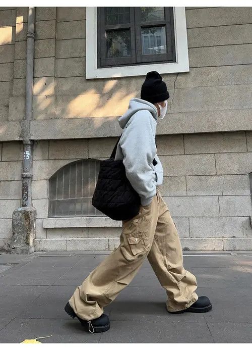 VIBE Casual Cargo Pants - Versatile Streetwear Size US 30 / EU 46 - 6 Thumbnail