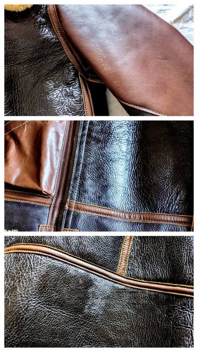 The Real McCoy's The Real McCoys Leather one-piece flight jacket Size US S / EU 44-46 / 1 - 9 Thumbnail