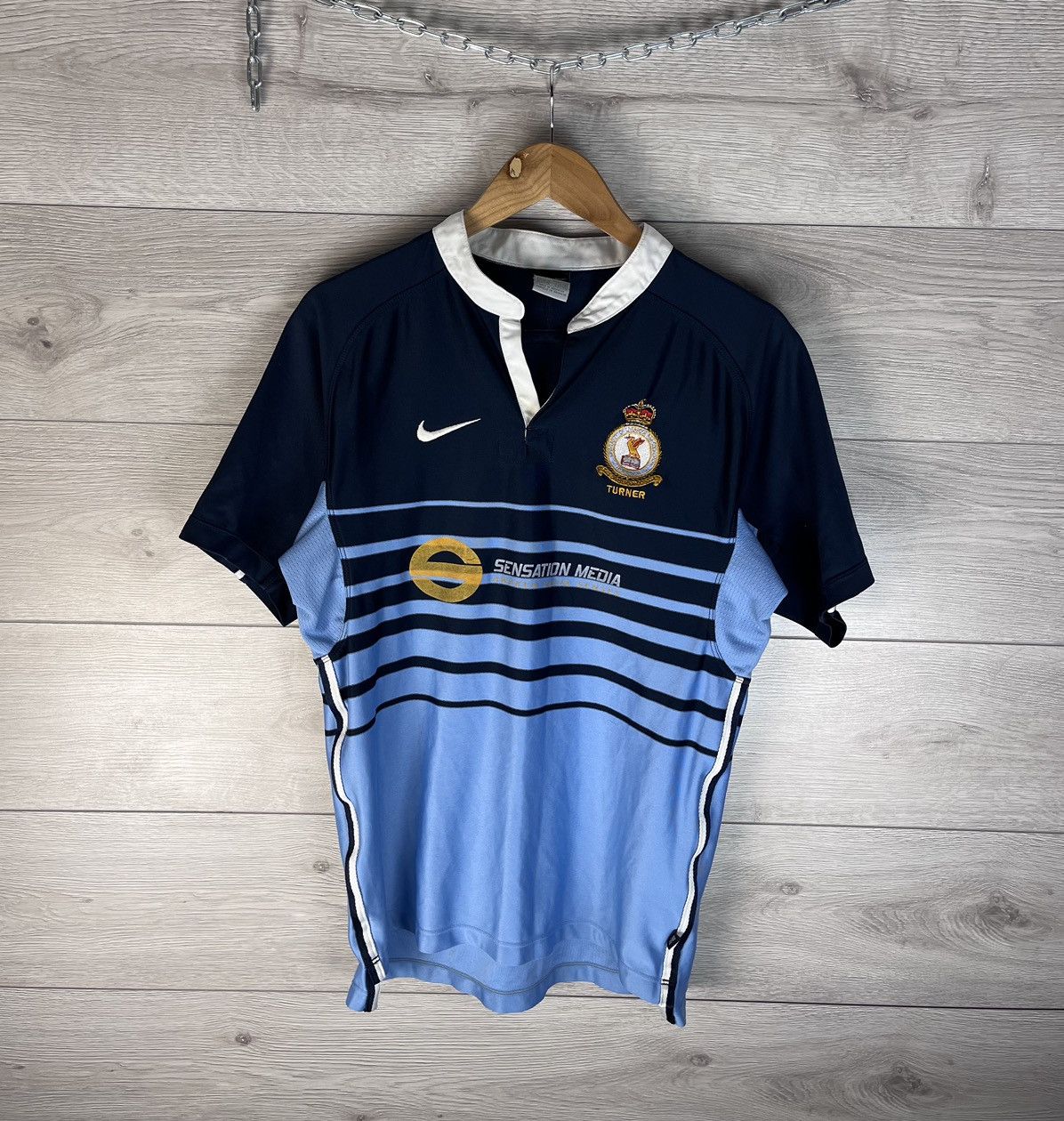 Nike Vintage men's rugby polo Nike Turner 90s drill size S Size US S / EU 44-46 / 1 - 1 Thumbnail