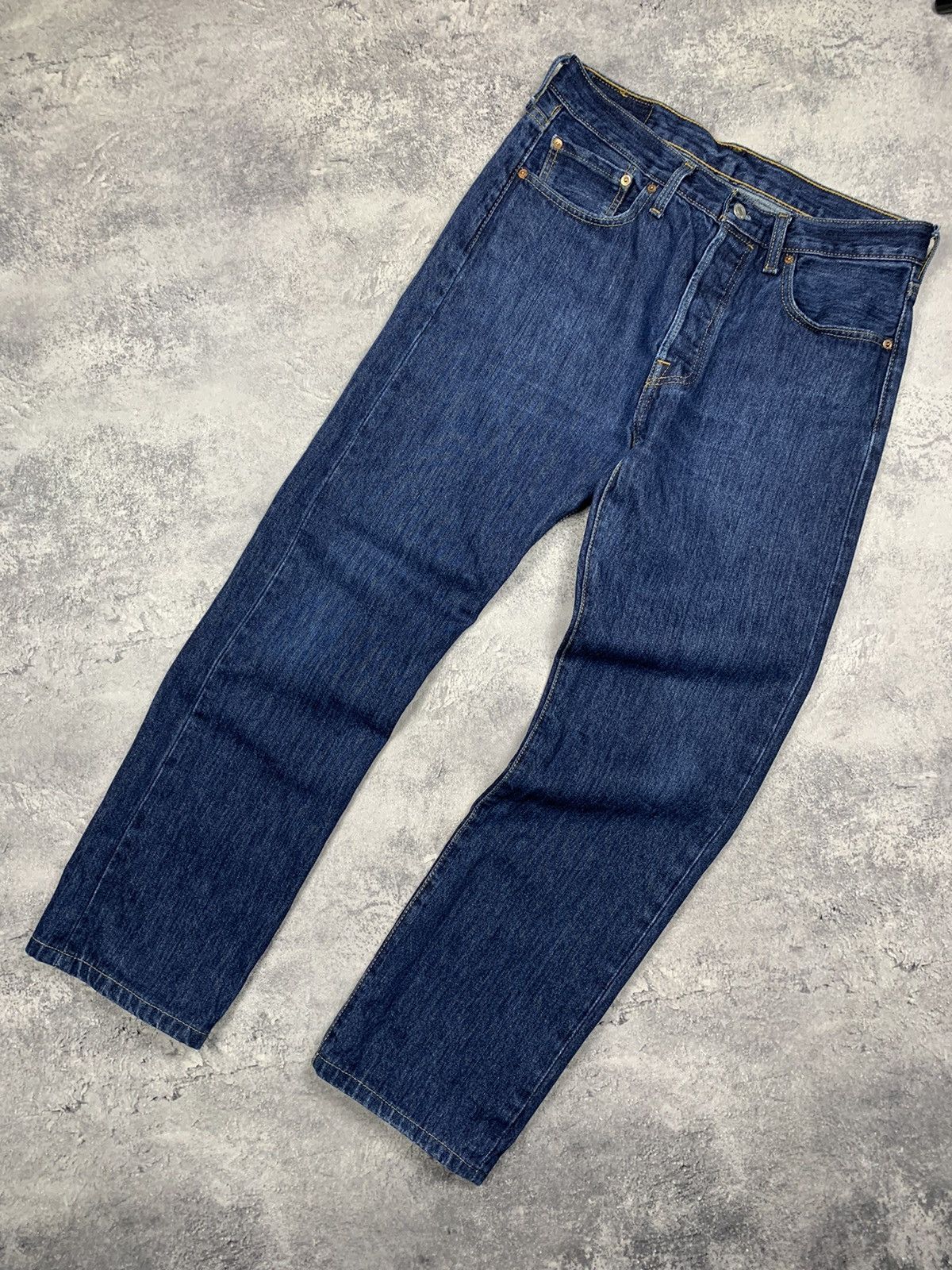 Levi's Men’s Levi’s 501 Straight Jeans Size W32L32 Blue Size US 32 / EU 48 - 5 Thumbnail