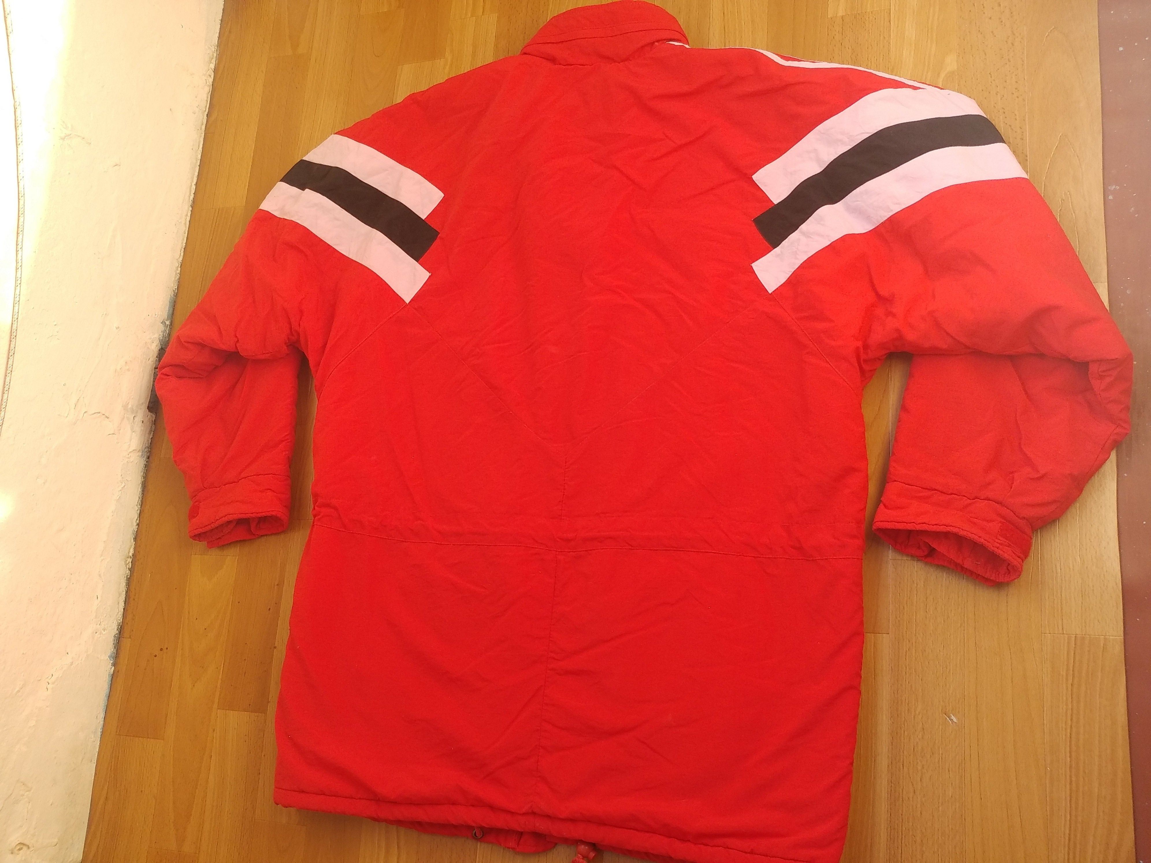 Adidas × Vintage ADIDAS jacket, red vintage hip hop 90s windbreaker size L Size US L / EU 52-54 / 3 - 10 Thumbnail