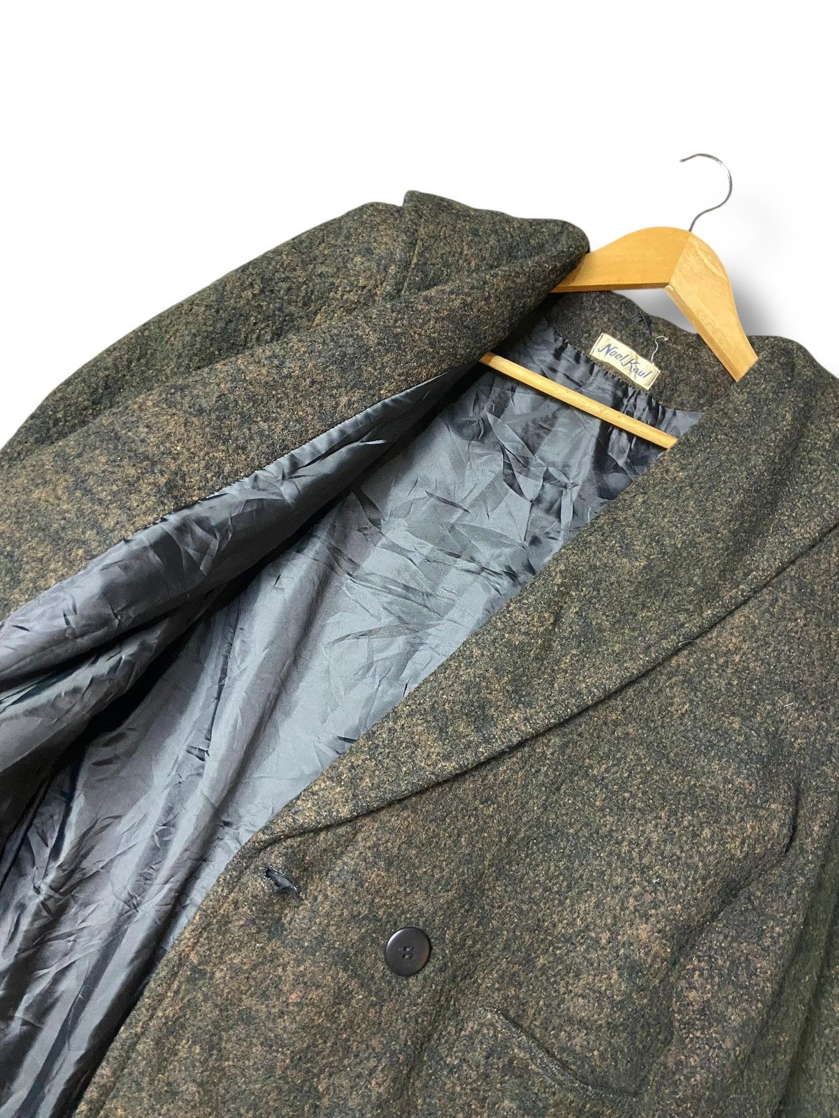 Japanese Brand × Vintage NOEL KAUL Double Breasted Wool Coat (124) Size US S / EU 44-46 / 1 - 3 Thumbnail