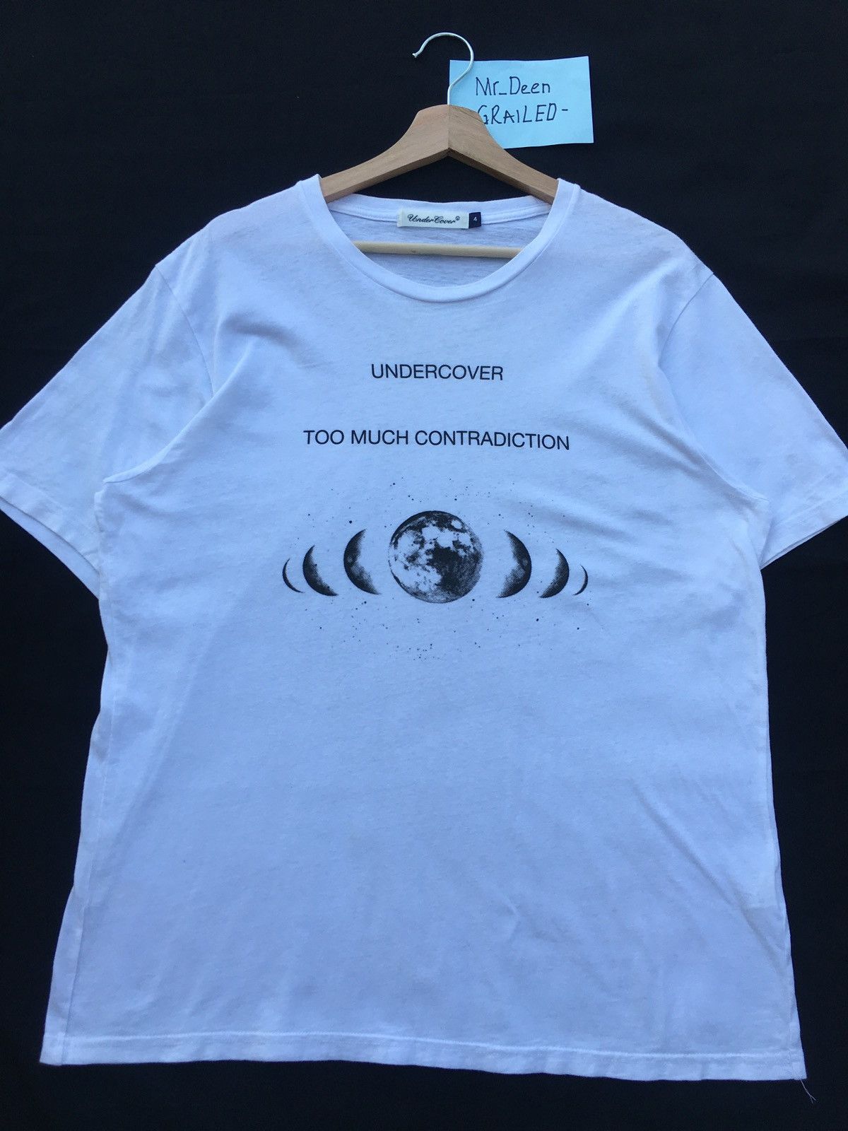 Undercover Rare Undercover “Too Much Contradiction” Tshirt Size US L / EU 52-54 / 3 - 4 Thumbnail