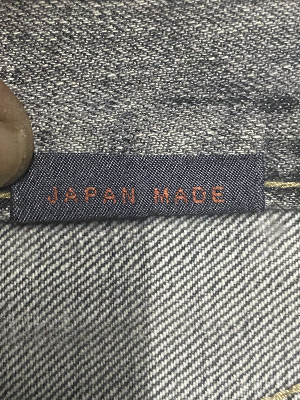 Le Grande Bleu (L.G.B.) Blue Way Made in Nippon Bleached Distressed Flare Jeans Size US 30 / EU 46 - 20 Thumbnail