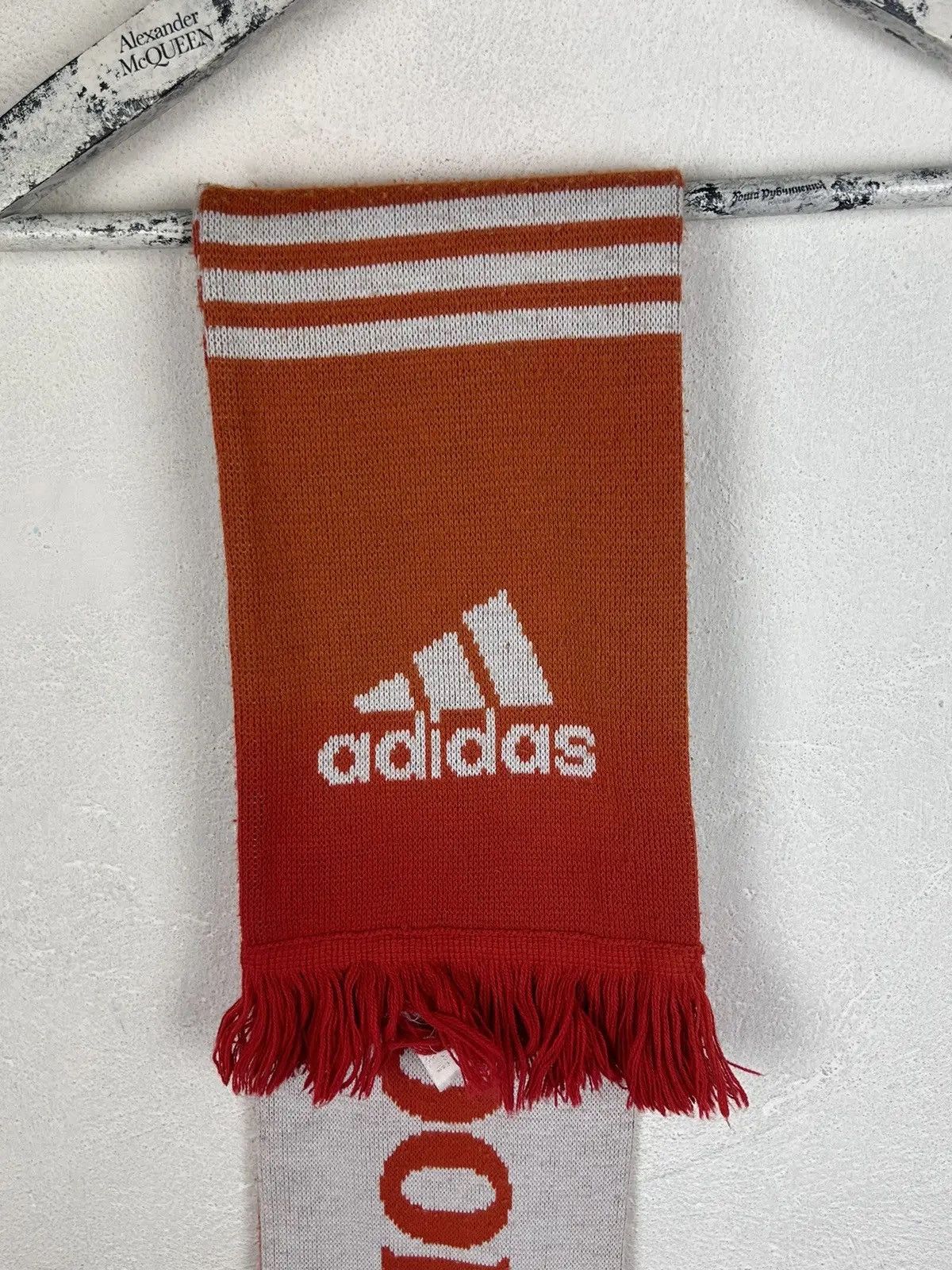 Adidas 00s Vintage Liverpool FC x Adidas 2007 Rare Muffler Scarf Size ONE SIZE - 4 Thumbnail