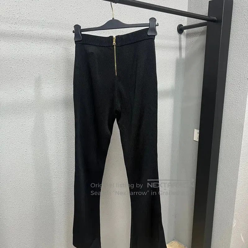 Balmain Balmain Black Casual Cotton Pants . Size 30" / US 8 / IT 44 - 2 Thumbnail