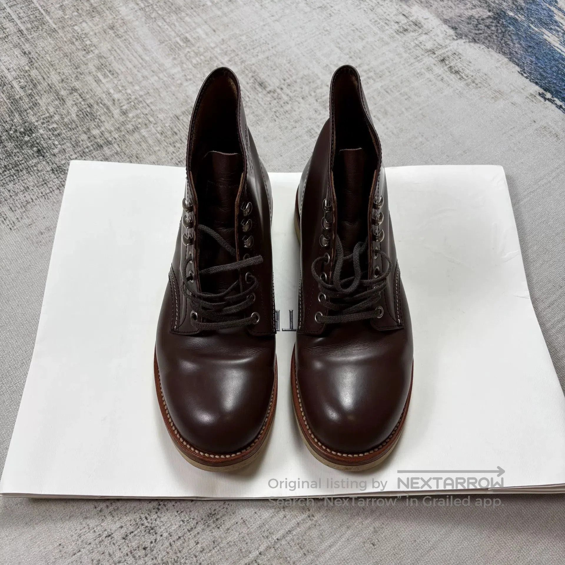 The Real McCoy's N-1 Field Shoes, Boots, Horsehide | Grailed