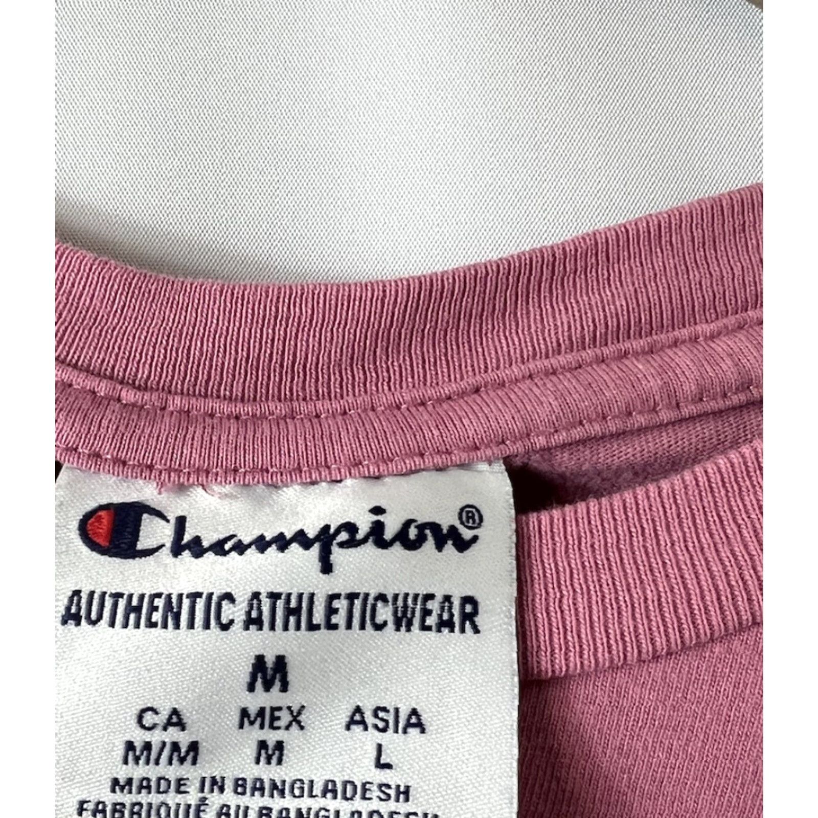 Champion VINTAGE Champion University Of Missouri Tigers Longsleeve T Shirt Women M Pink Crew Neck Shirt Size M / US 6-8 / IT 42-44 - 4 Thumbnail