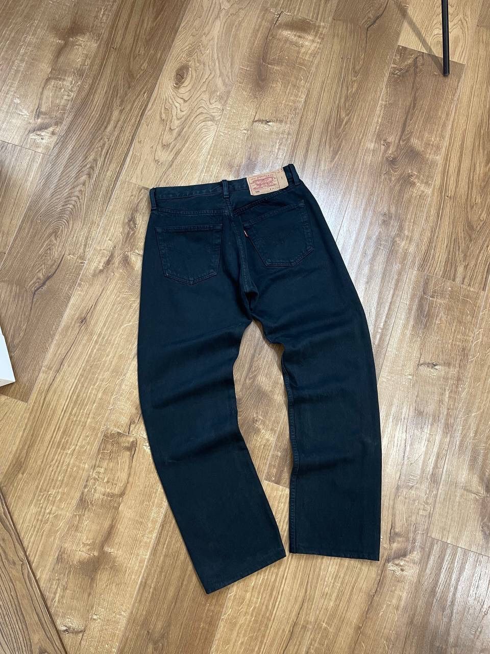 Levi's Vintage 90’s Y2K Style Levi’s 501 Black Denim Jeans Pants Size US 31 - 1 Thumbnail