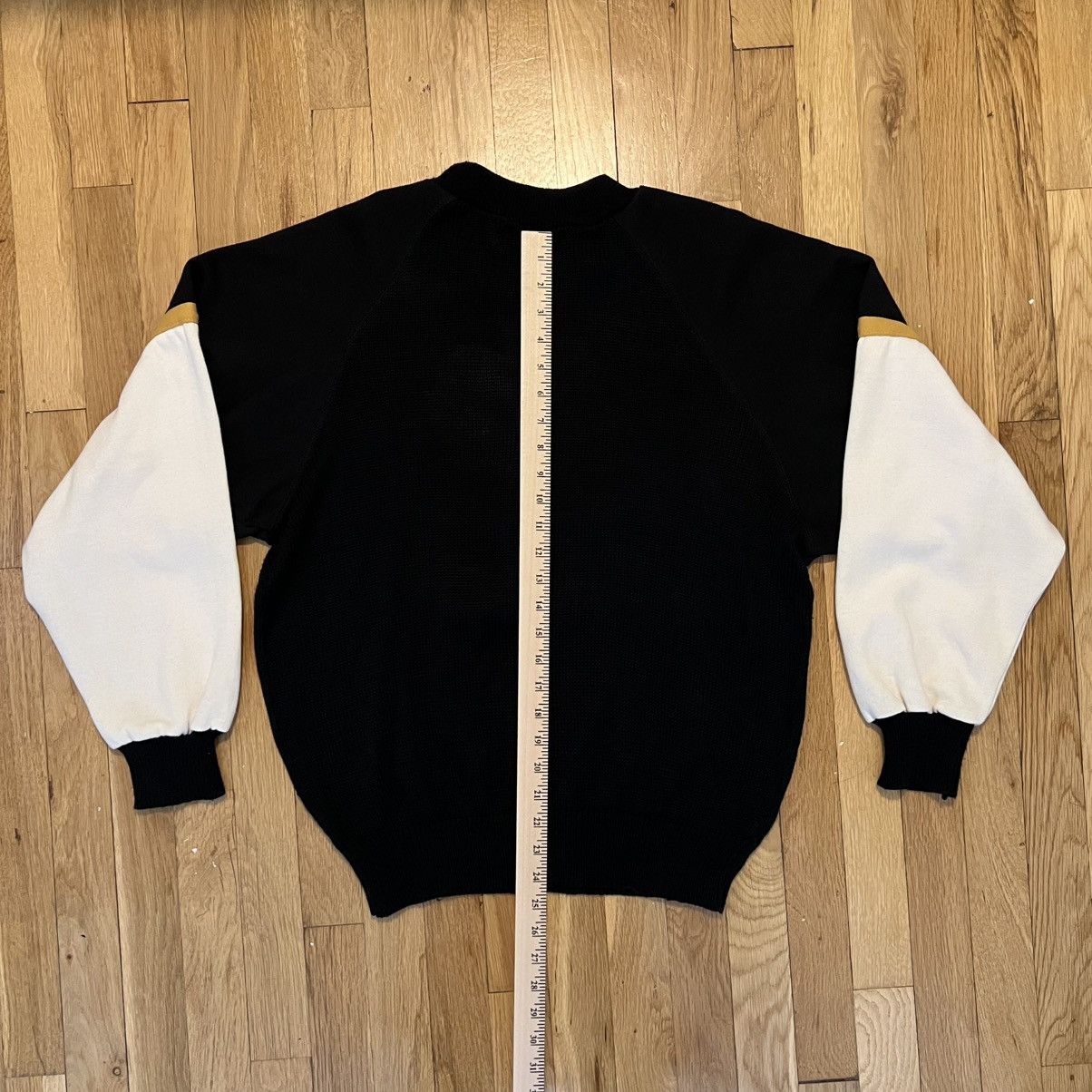 Bugle Boy Vintage Bugle Boy Athletics Black Long Sleeve Sweater Small Size US S / EU 44-46 / 1 - 6 Thumbnail