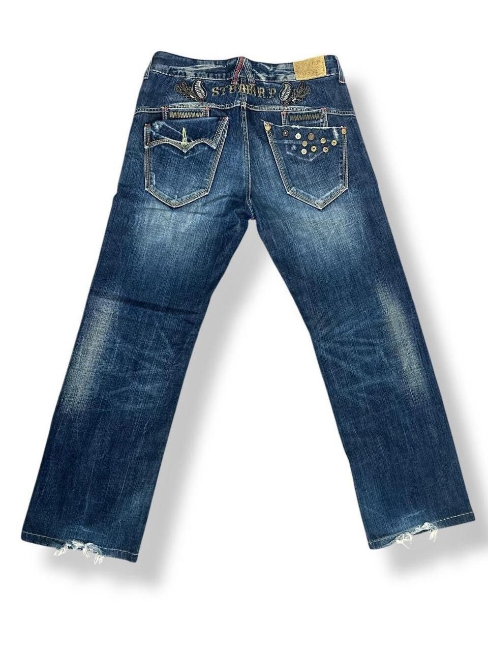 Other Red Pepper Studio R.P. Embroidered Button Studded Denim Size US 32 / EU 48 - 5 Thumbnail