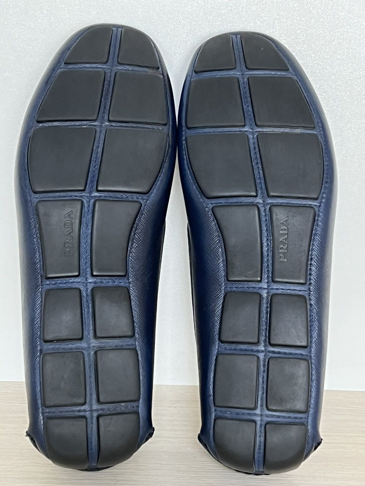 Prada Prada Saffiano Bi-Color Driving Loafers 2DD001 Size US 9.5 / EU 42-43 - 16 Thumbnail