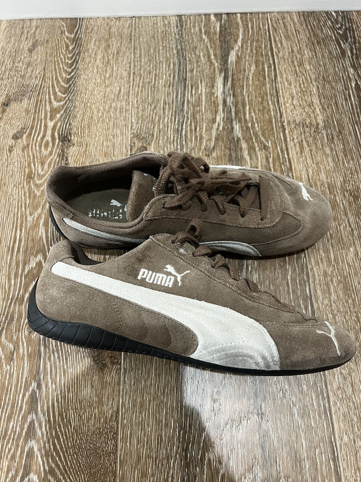 image of Puma Speedcat OG Sneakers in Brown, Men's (Size 8)