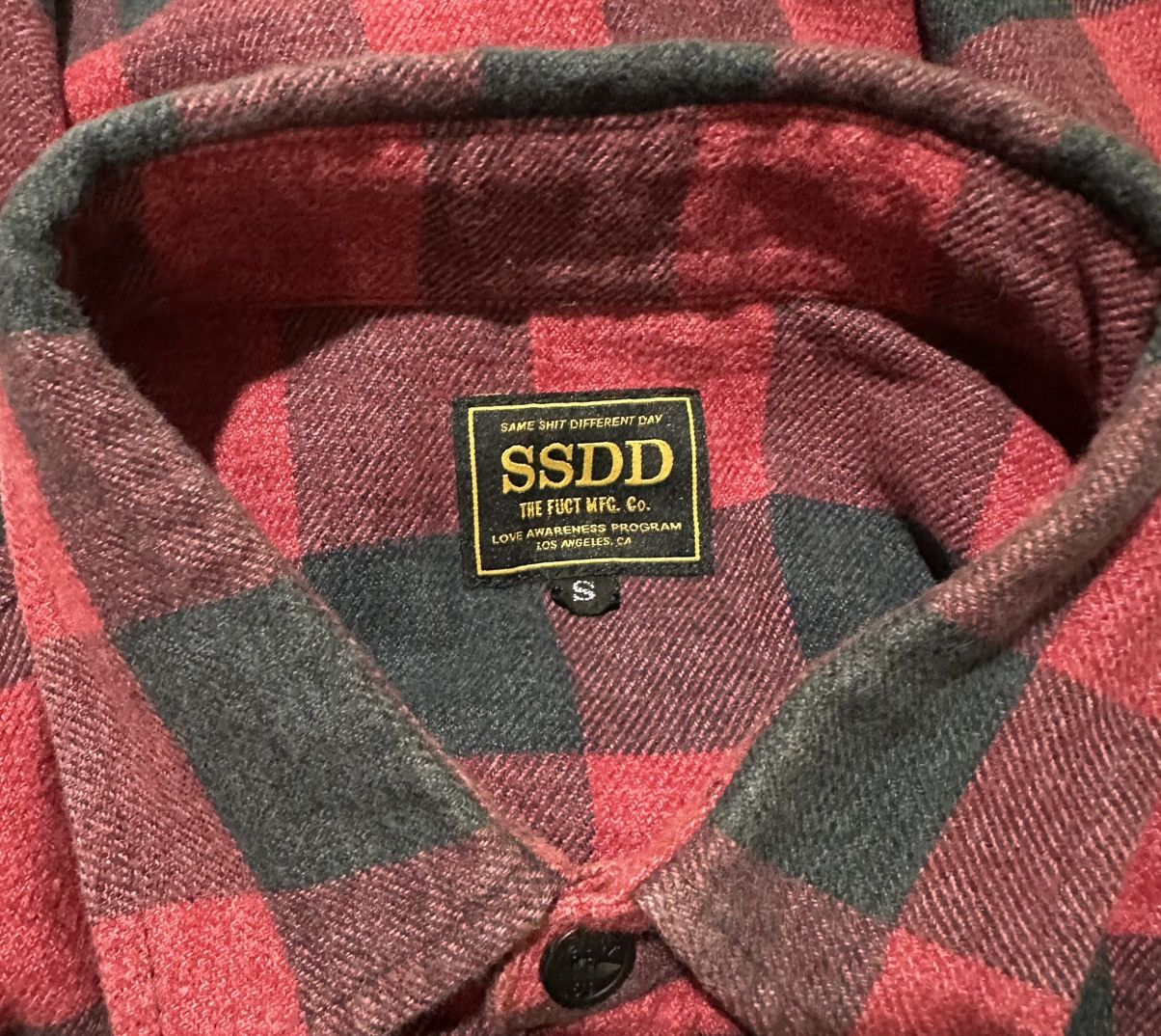 FUCT SSDD X FUCT FLANNEL SHIRT Size US S / EU 44-46 / 1 - 3 Thumbnail