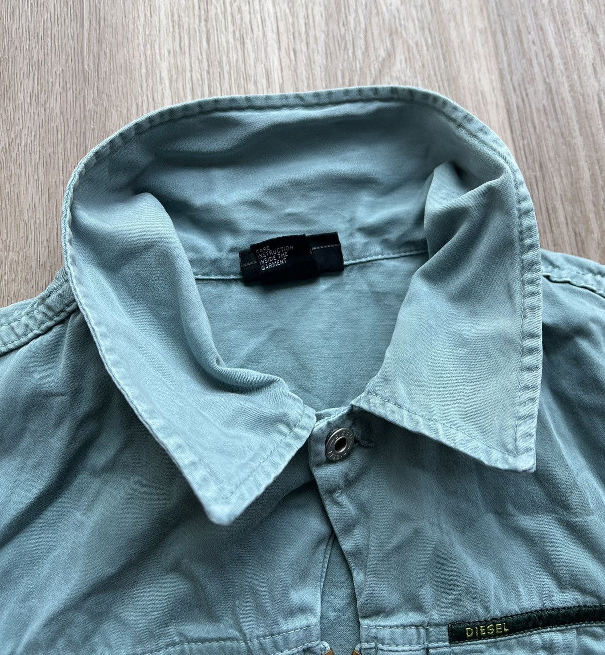Diesel × Vintage Vintage Diesel Denim Jacket Size M / US 6-8 / IT 42-44 - 8 Thumbnail
