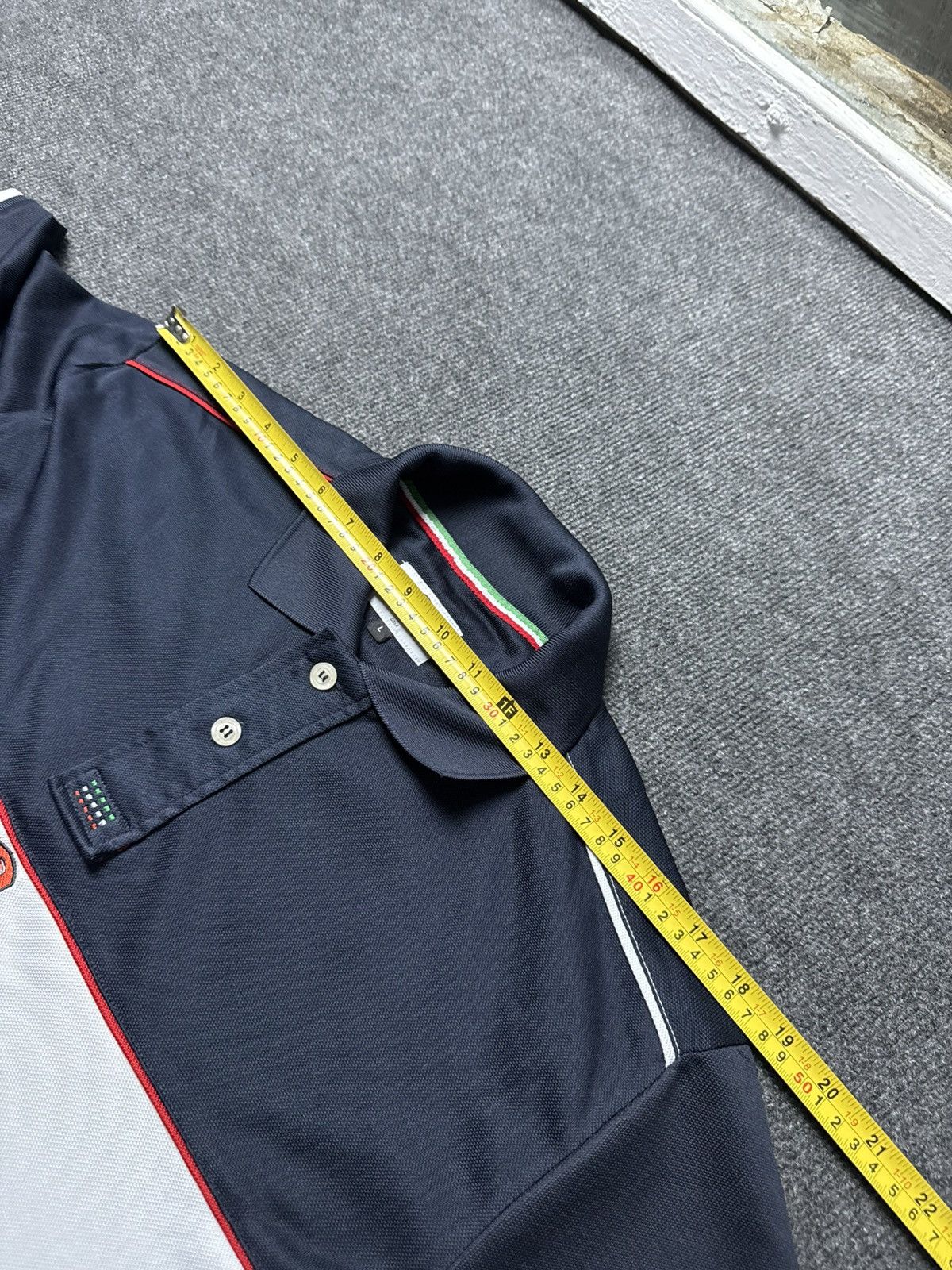 Tonino Lamborghini Luxury 00s Torino Lamborghini Racing Polo Spyder Edition Size US L / EU 52-54 / 3 - 14 Thumbnail