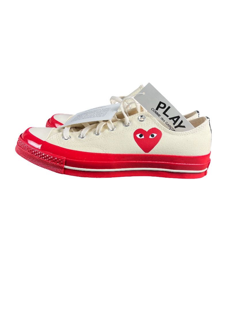 Comme des Garcons Comme des Garçons PLAY x Converse Chuck Taylor Low Size US 8 / EU 41 - 1 Thumbnail