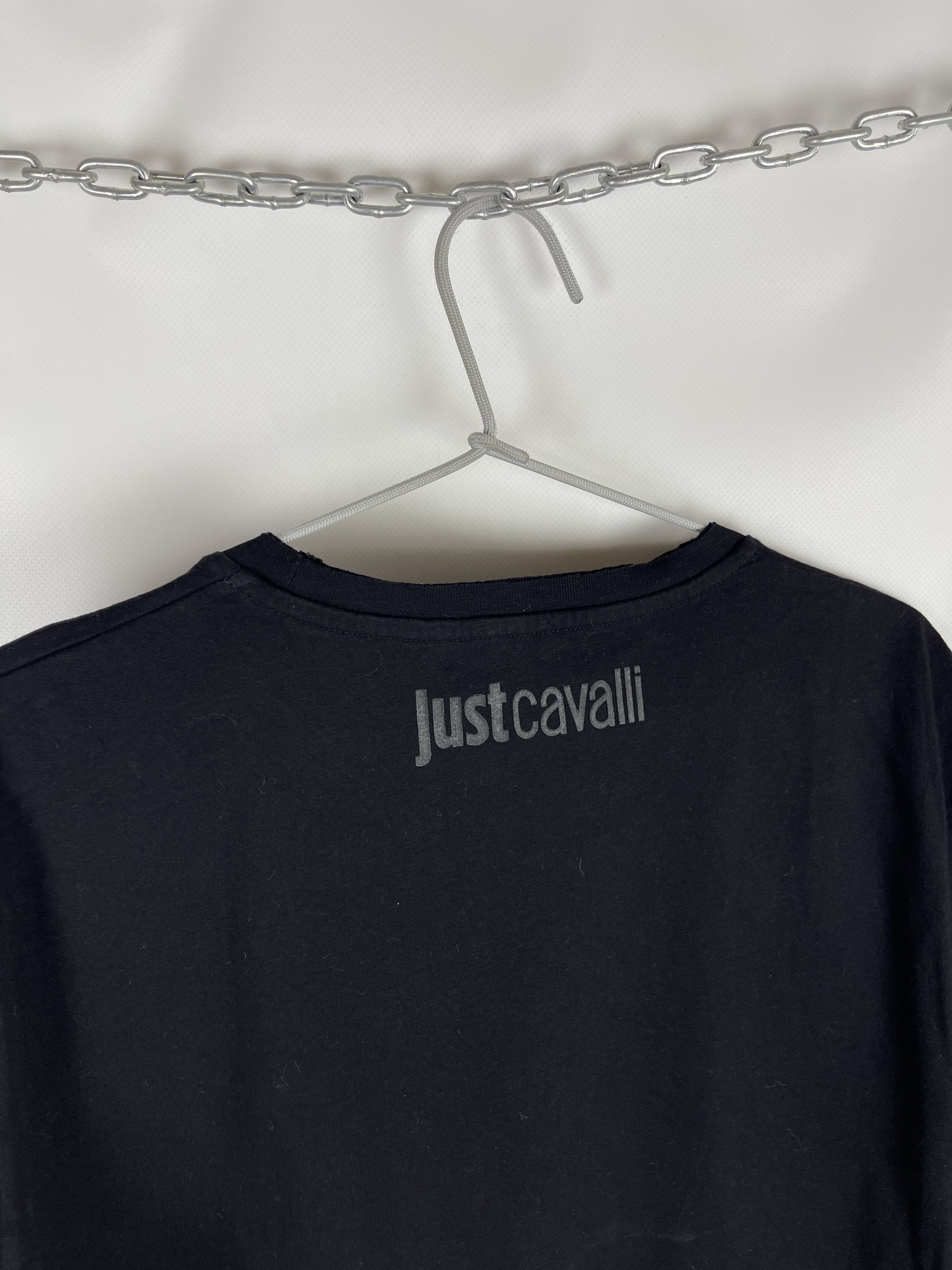 Just Cavalli Just Cavalli Lion animal big logo print tee shirt Size US XL / EU 56 / 4 - 7 Thumbnail