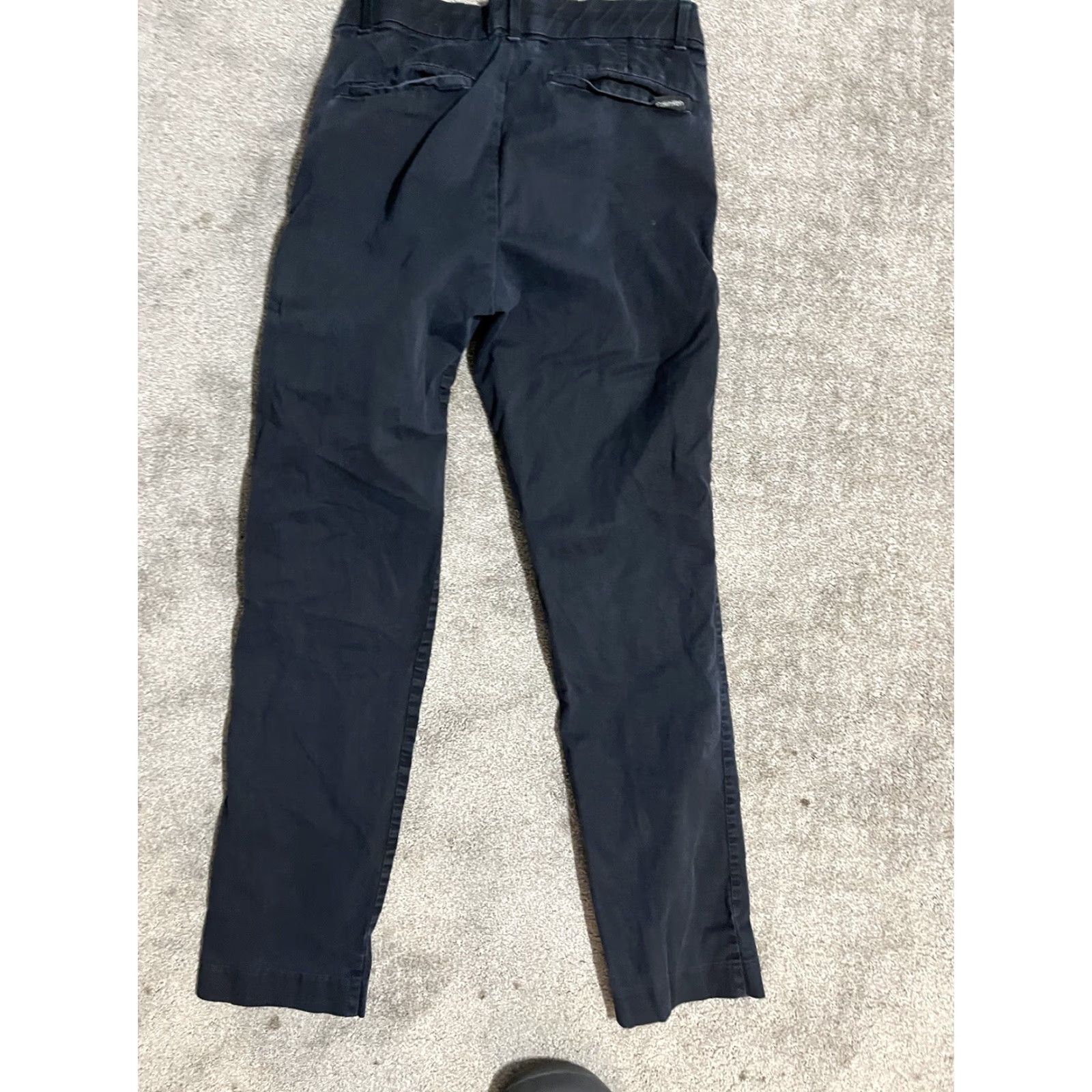Calvin Klein Calvin Klein Slim Fit Pants Men's 28x30 Black Infinite Flex Waist Casual Distres Zip Straight Inseam 30 Size US 28 / EU 44 - 3 Thumbnail