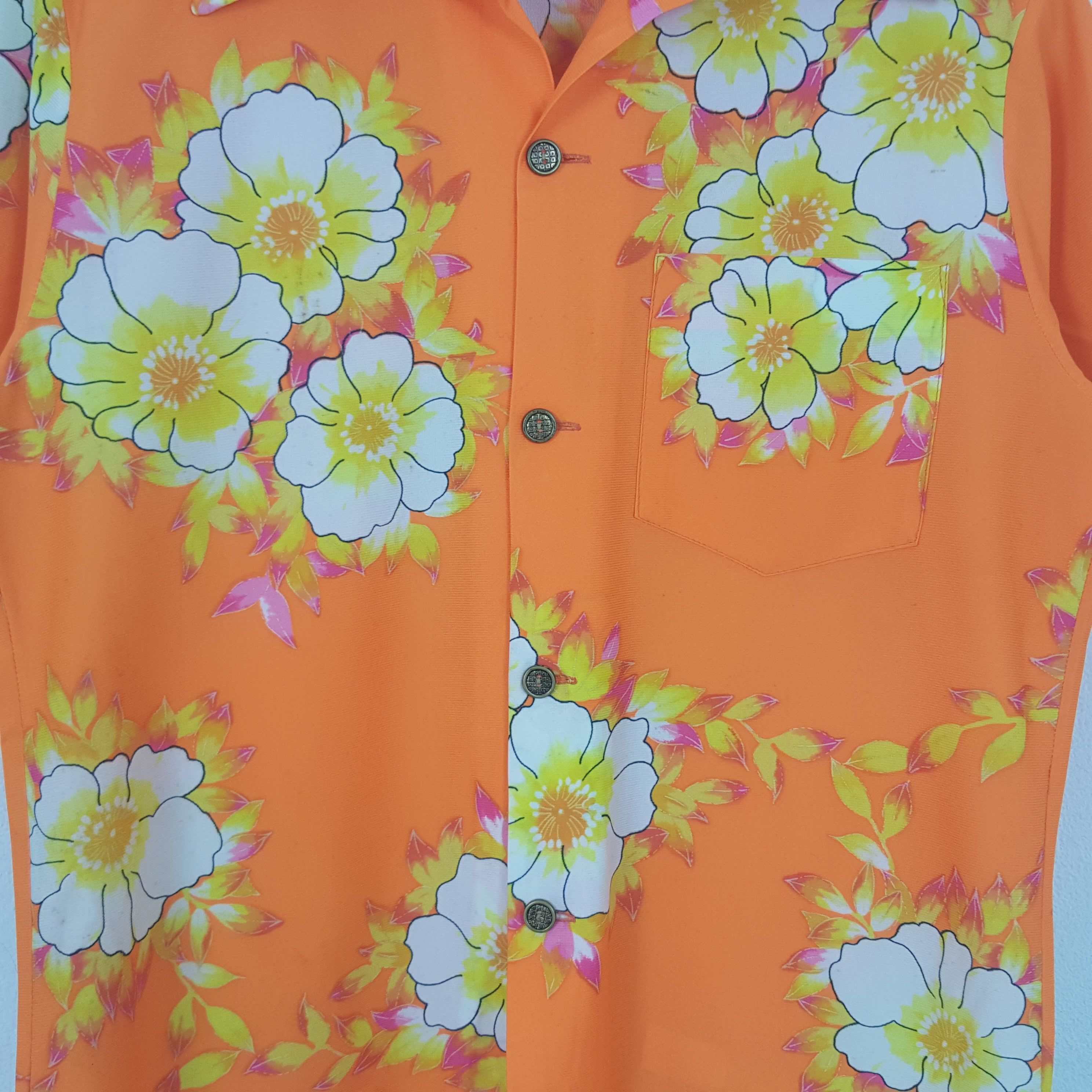 Vintage Vintage Made in Hawaii Surf Style Shirt Button Up Size US L / EU 52-54 / 3 - 2 Thumbnail