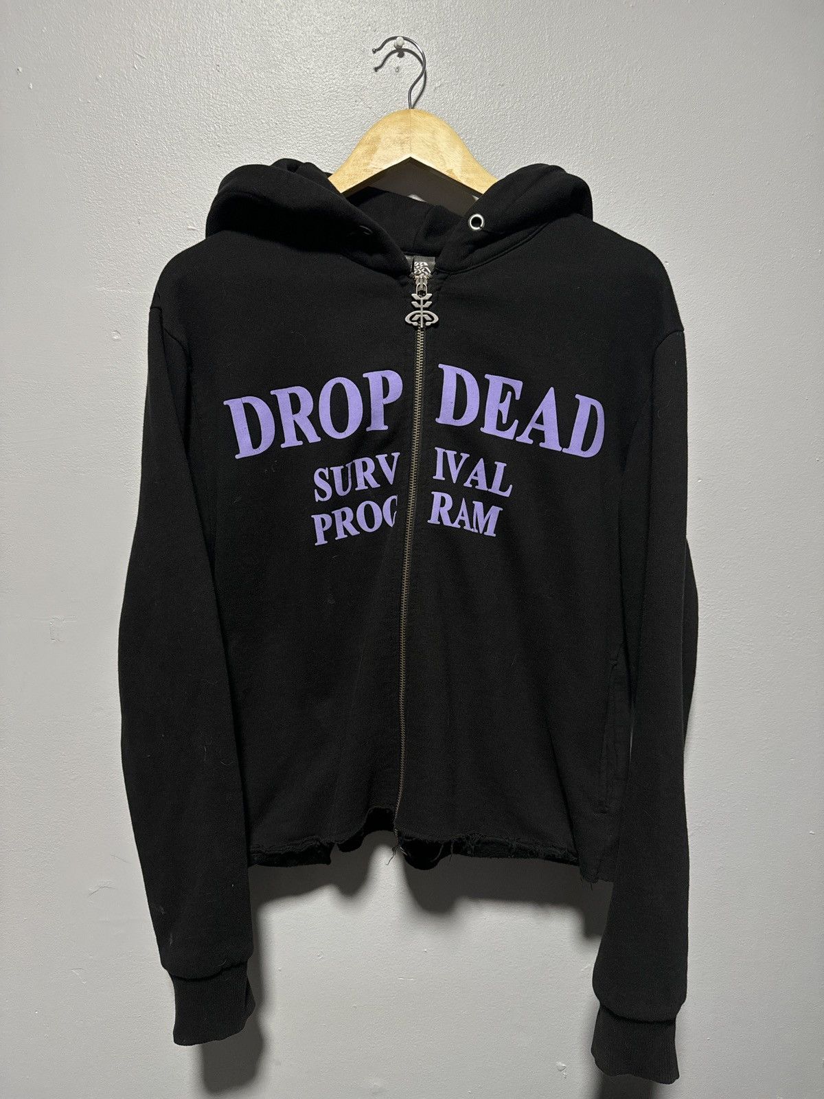 image of Drop Dead Clothing Drop Dead Survival Program in Black, Men's (Size Large)