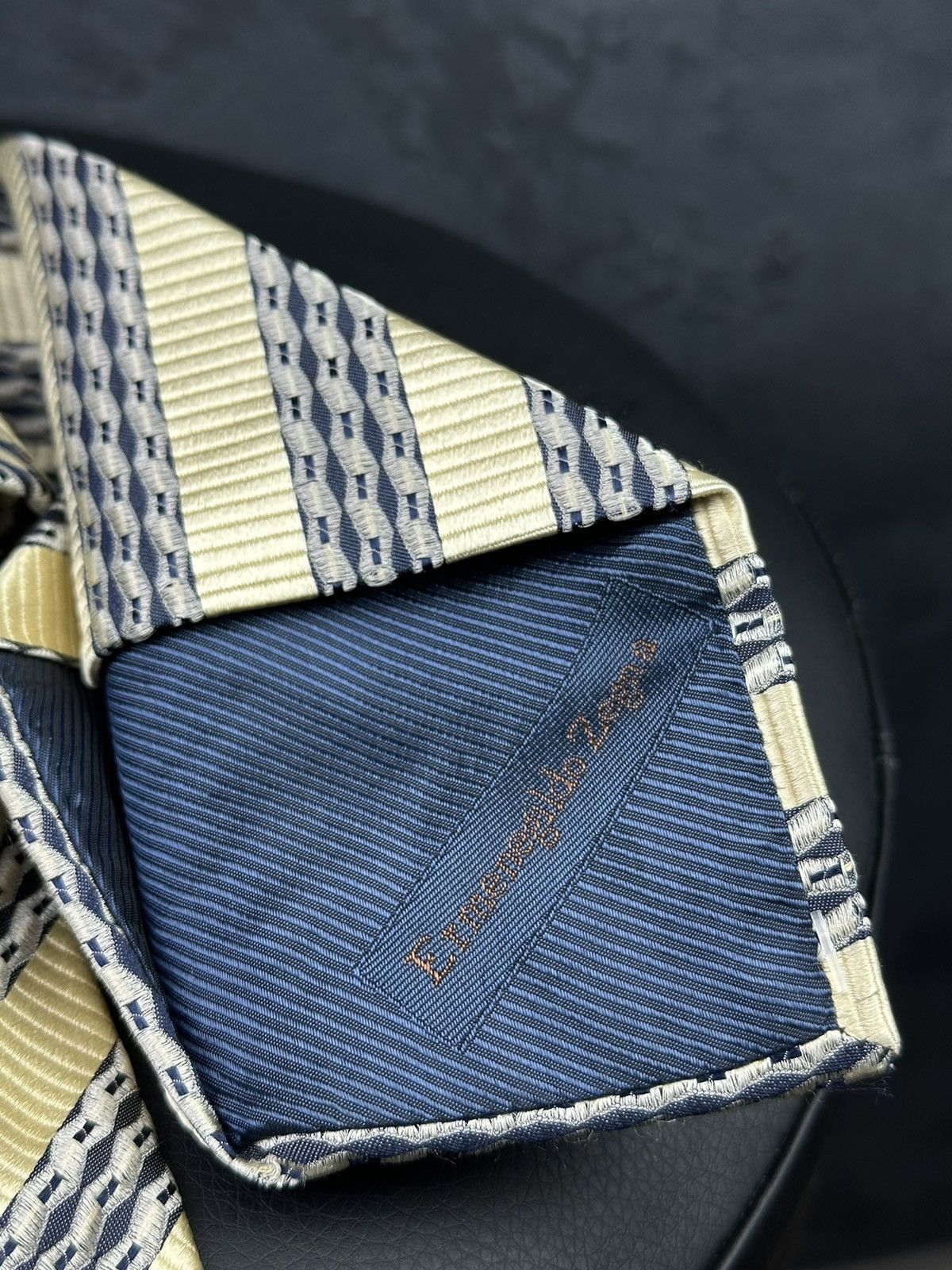 Ermenegildo Zegna × Vintage Vintage Ermenegildo Zegna Silk Ties Made In Italy Size ONE SIZE - 3 Thumbnail