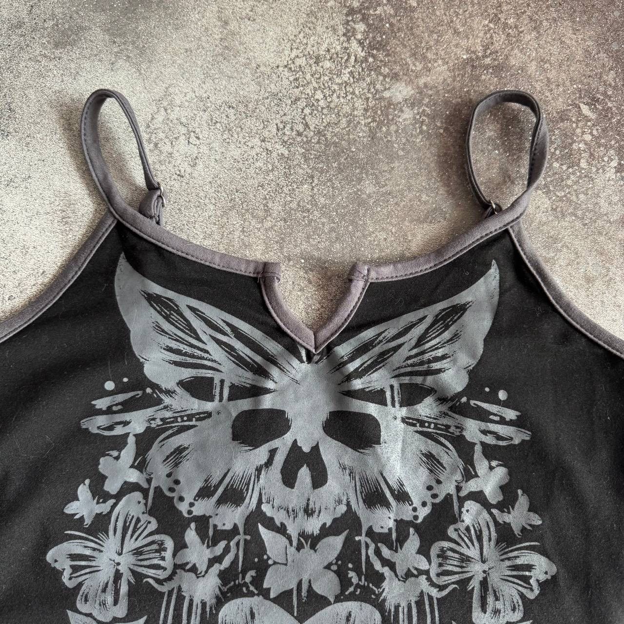 20471120 × Vintage Super Sexy Glamour Punk Rave Opium Vintage Tank Top Size S / US 4 / IT 40 - 4 Thumbnail