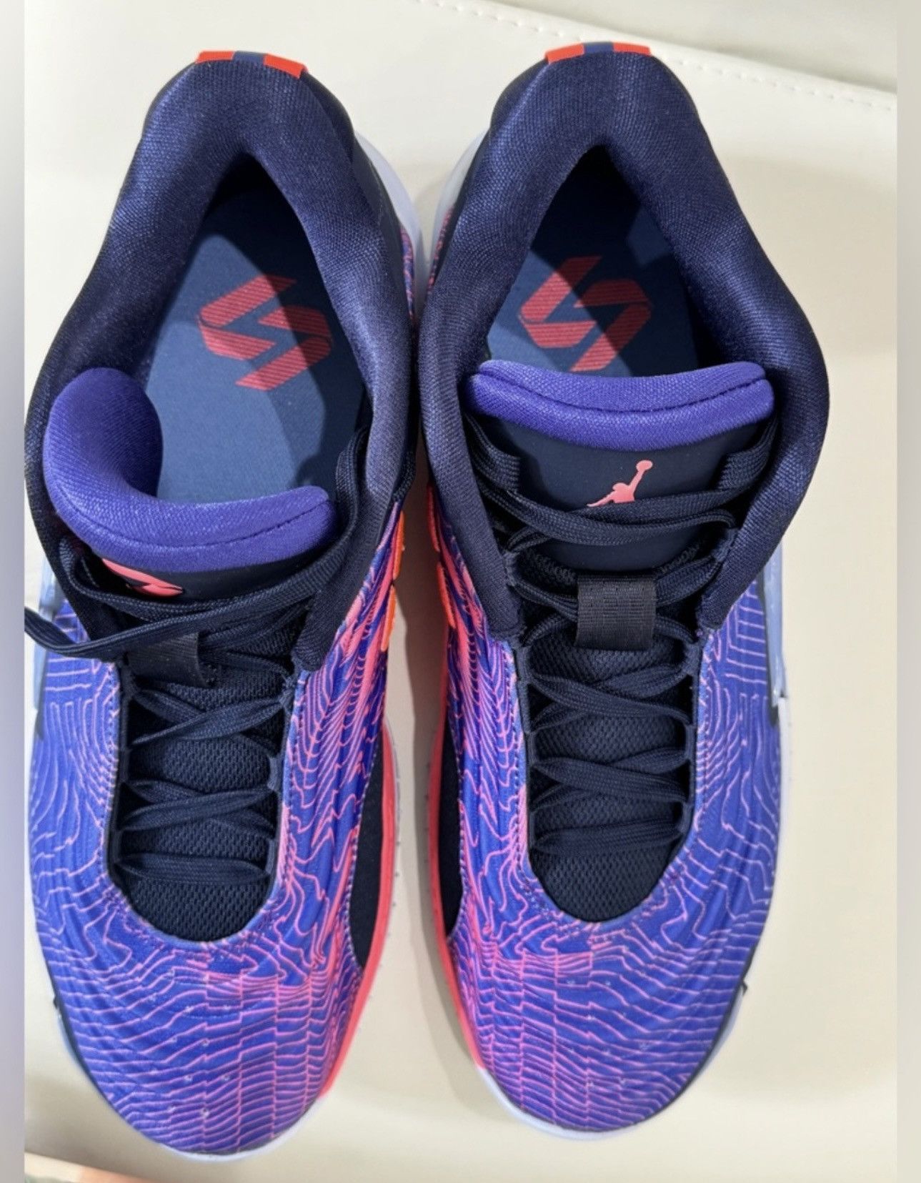 JordanLuca Nike Jordan Luka 3 Purple Comet Hot Punc FQ1284-500, Size US 10.5 / EU 43-44 - 3 Thumbnail