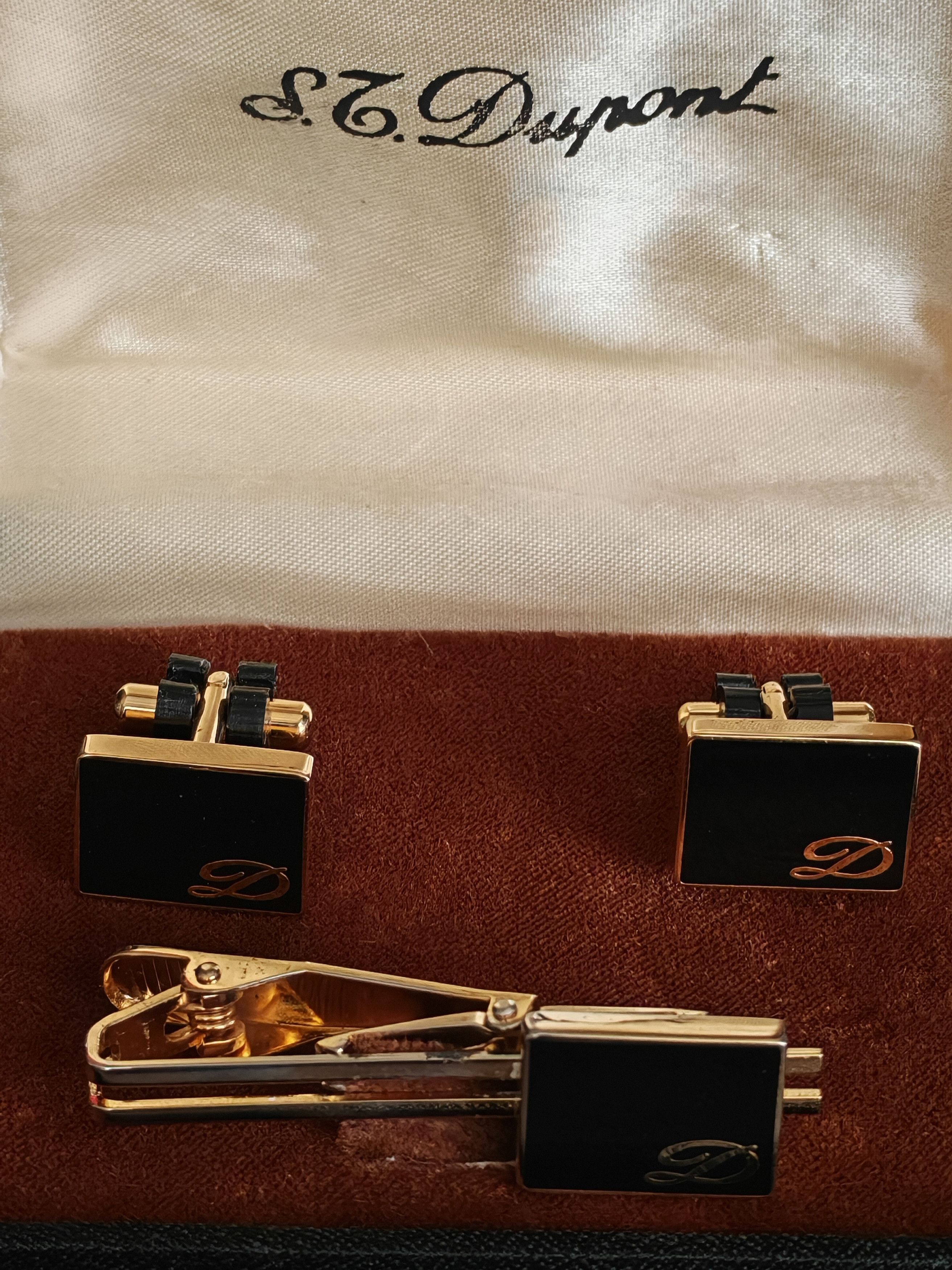 S.T. Dupont Vintage St. Dupont Set of Cufflinks and Tie clips Size ONE SIZE - 7 Thumbnail