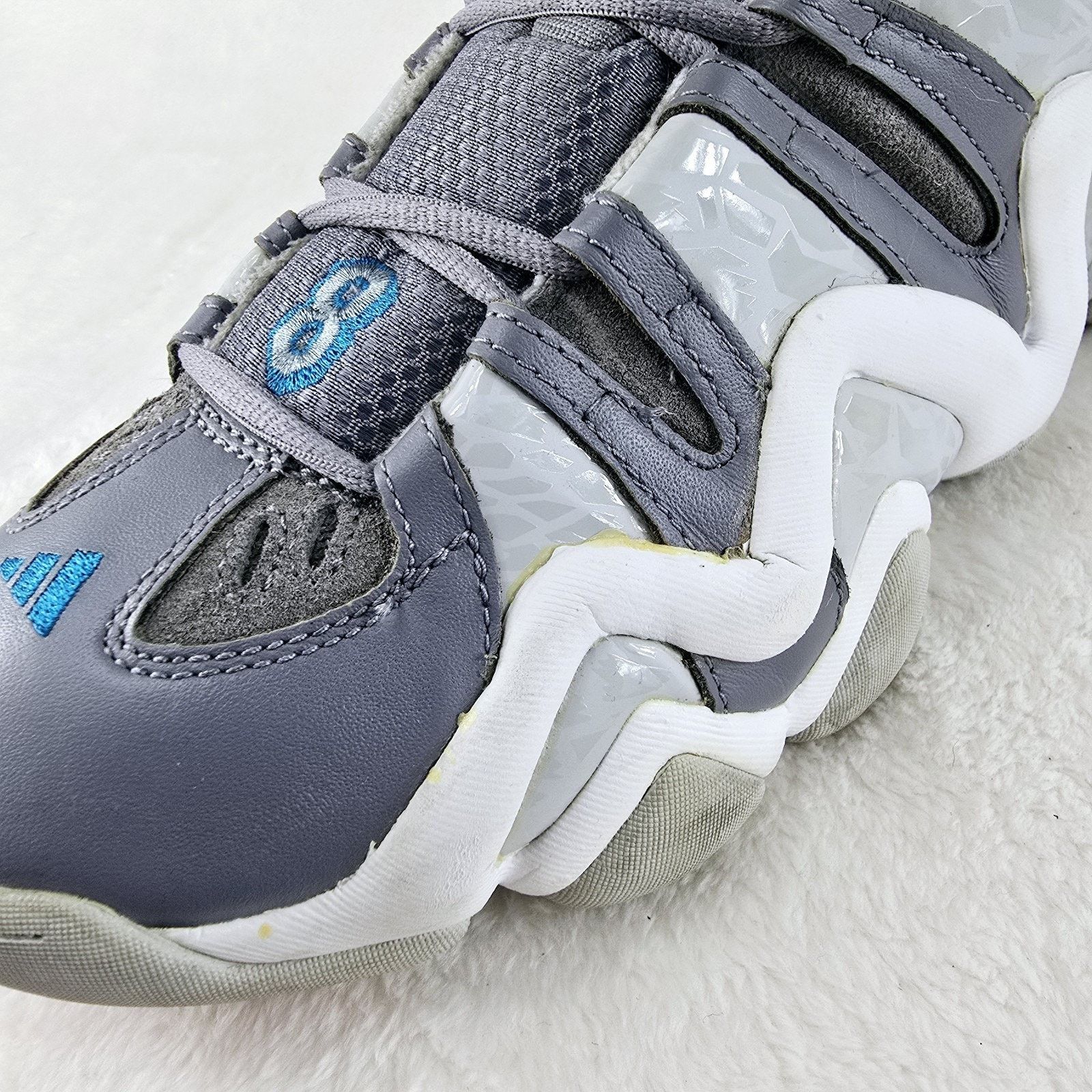 Adidas Adidas Top Ten Kobe Crazy 8 Grey/Orange/Blue/White Size 11 Size US 11 / EU 44 - 14 Thumbnail