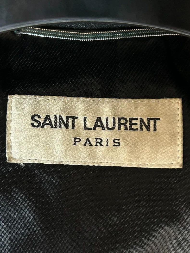 Saint Laurent Paris Saint Laurent Paris 21fw motorcycle leather jacket-2506 Size US M / EU 48-50 / 2 - 2 Thumbnail