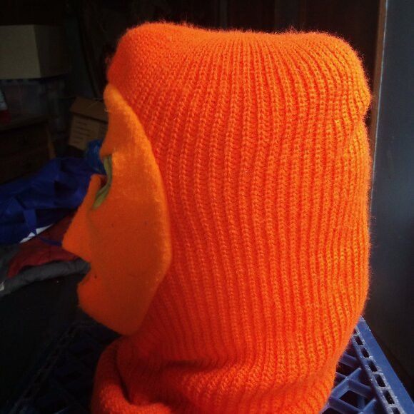 Other Vintage Ski Mask Winter Hat Hunting Orange Size ONE SIZE - 2 Thumbnail