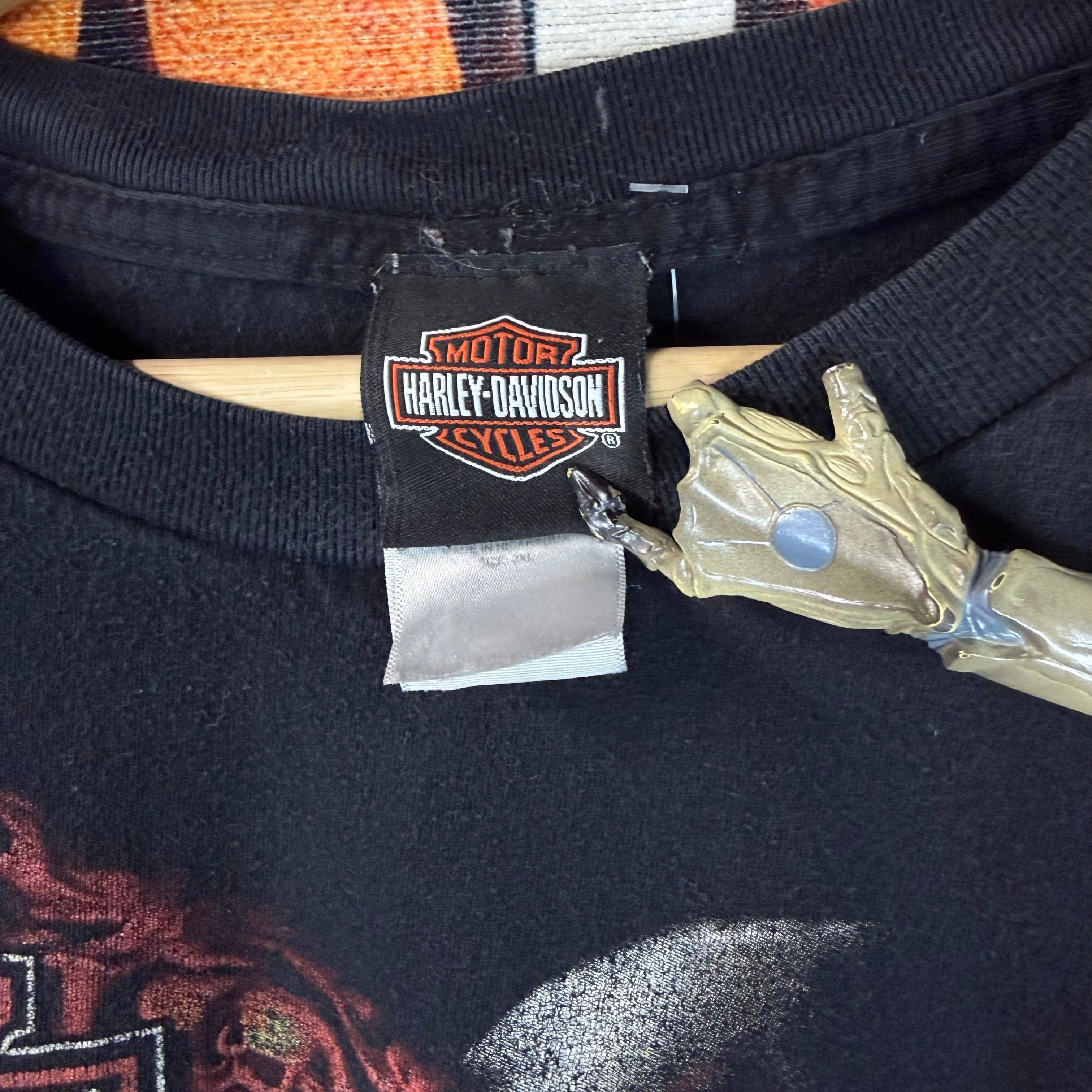 Harley Davidson Harley-Davidson Woodlands Texas Clown Graphic Tee Size 3XL Size US XXL / EU 58 / 5 - 3 Thumbnail