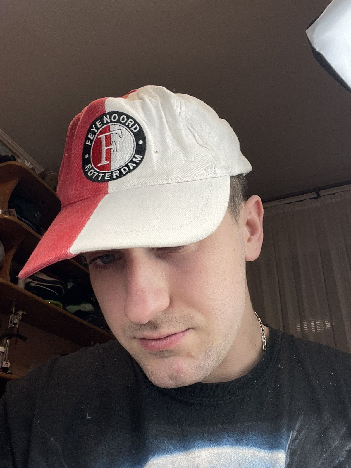 Vintage Vintage cap Feyenoord Rotterdam football soccer hat Size ONE SIZE - 5 Thumbnail