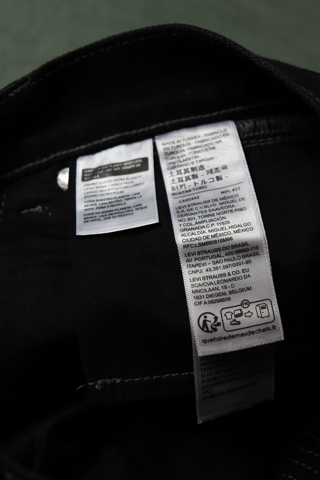 Kiko Kostadinov × Levi's Levi’s x Kiko Kostadinov Black Archive Bootcut Denim 31x34 Size US 31 - 22 Thumbnail