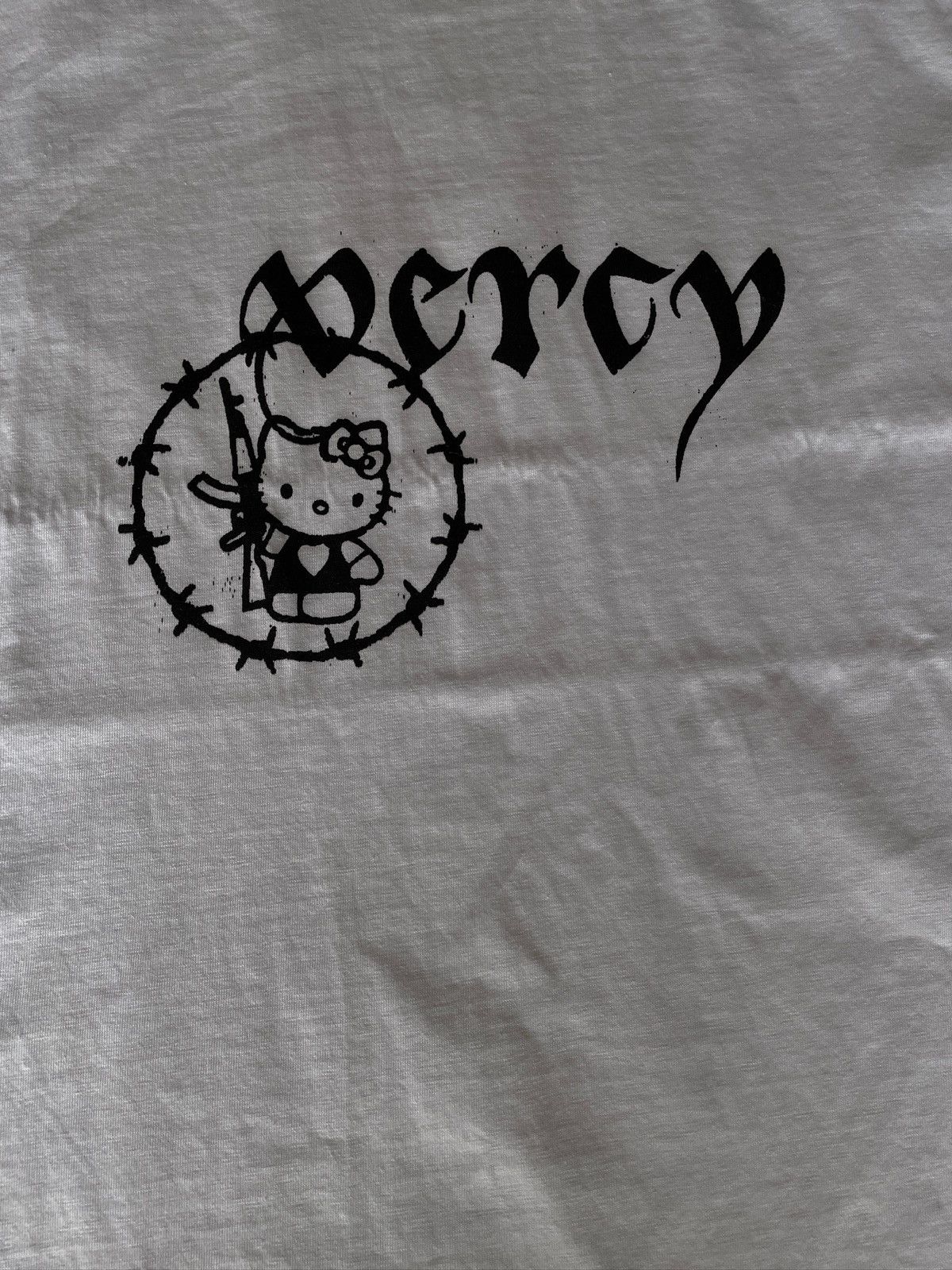 Vintage evil kitty t-shirt Size US M / EU 48-50 / 2 - 2 Thumbnail
