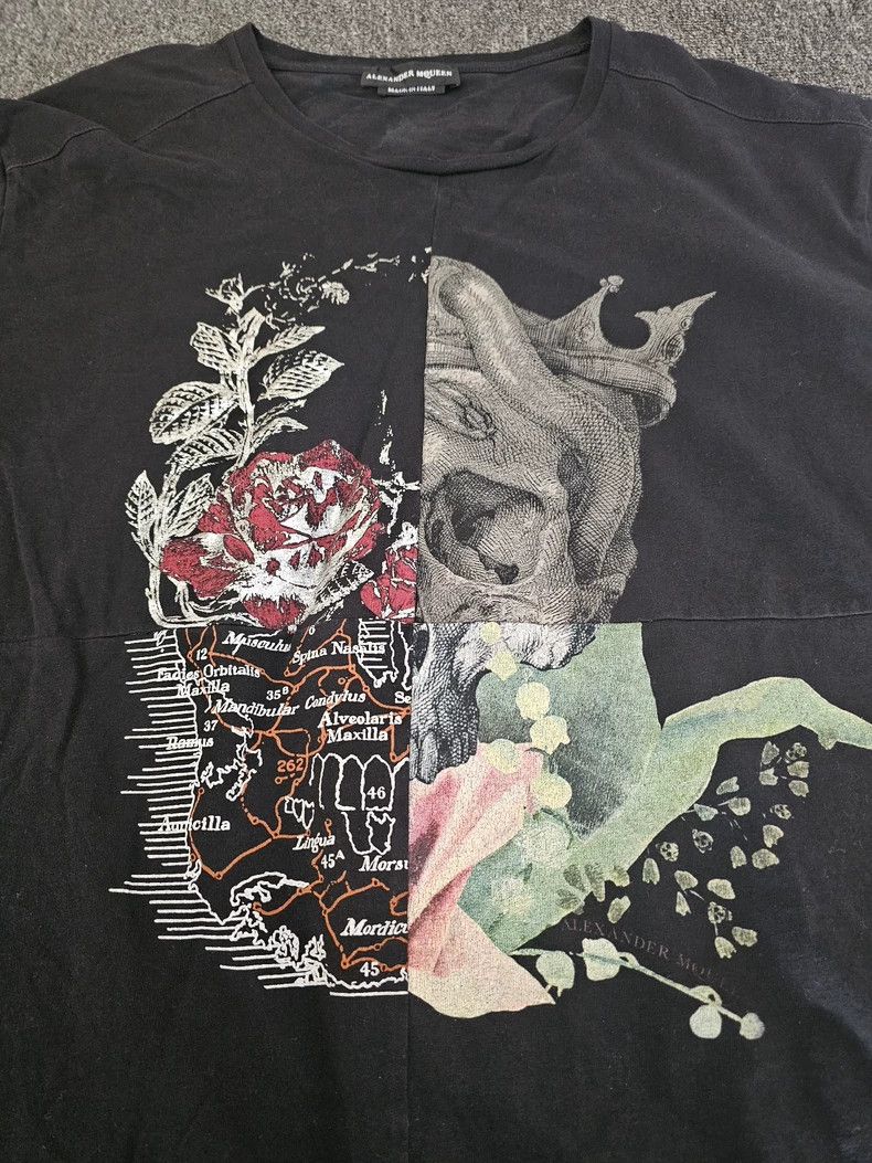 Alexander McQueen Alexander Mcqueen Skull short sleeves Size US XL / EU 56 / 4 - 2 Thumbnail