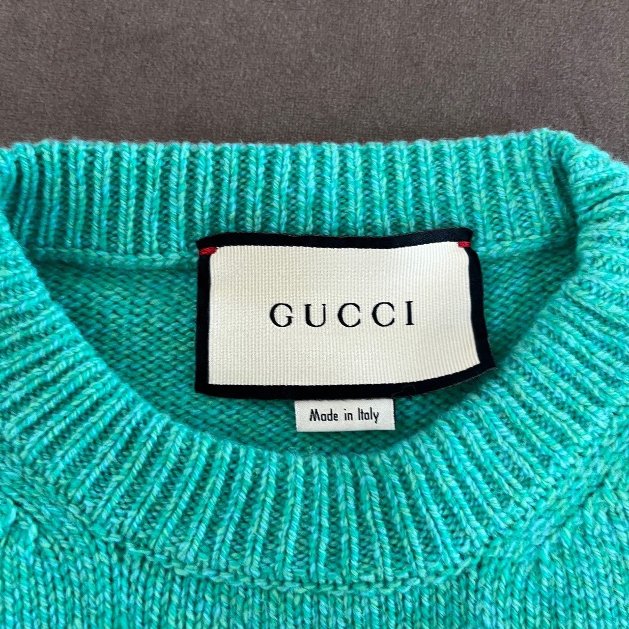 Gucci Gucci Lake green embroidered deer sweater 2501-Nextarrow Size US XS / EU 42 / 0 - 3 Thumbnail